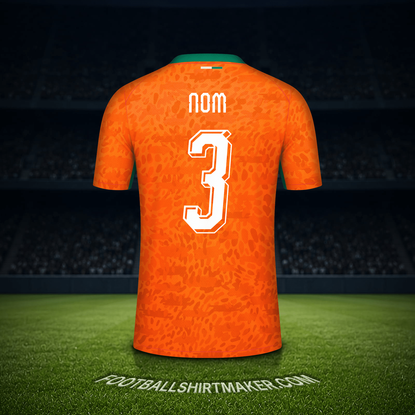 Maillot Côte d'Ivoire Coupe du monde 2026 -  nom - 3