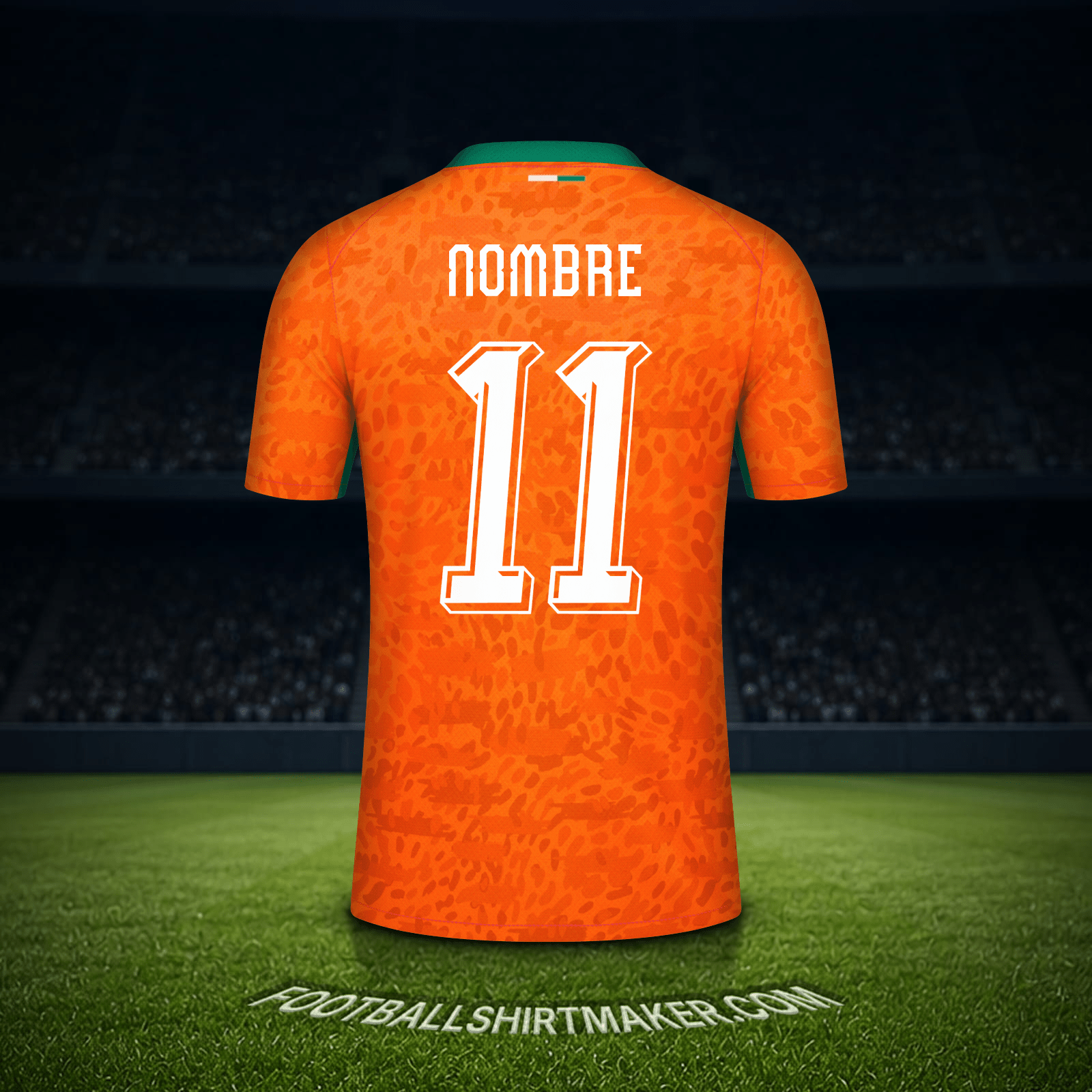 Camiseta Costa de Marfil Mundial 2026 -  nombre - 11