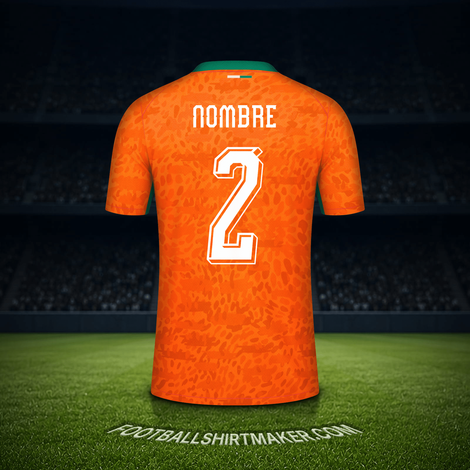Jersey Costa de Marfil Mundial 2026 -  nombre - 2