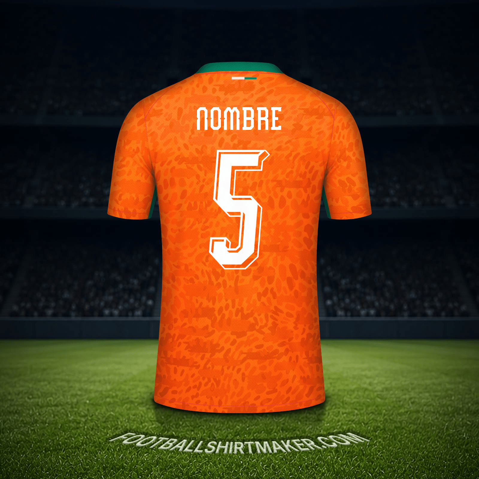 Jersey Costa de Marfil Mundial 2026 -  nombre - 5