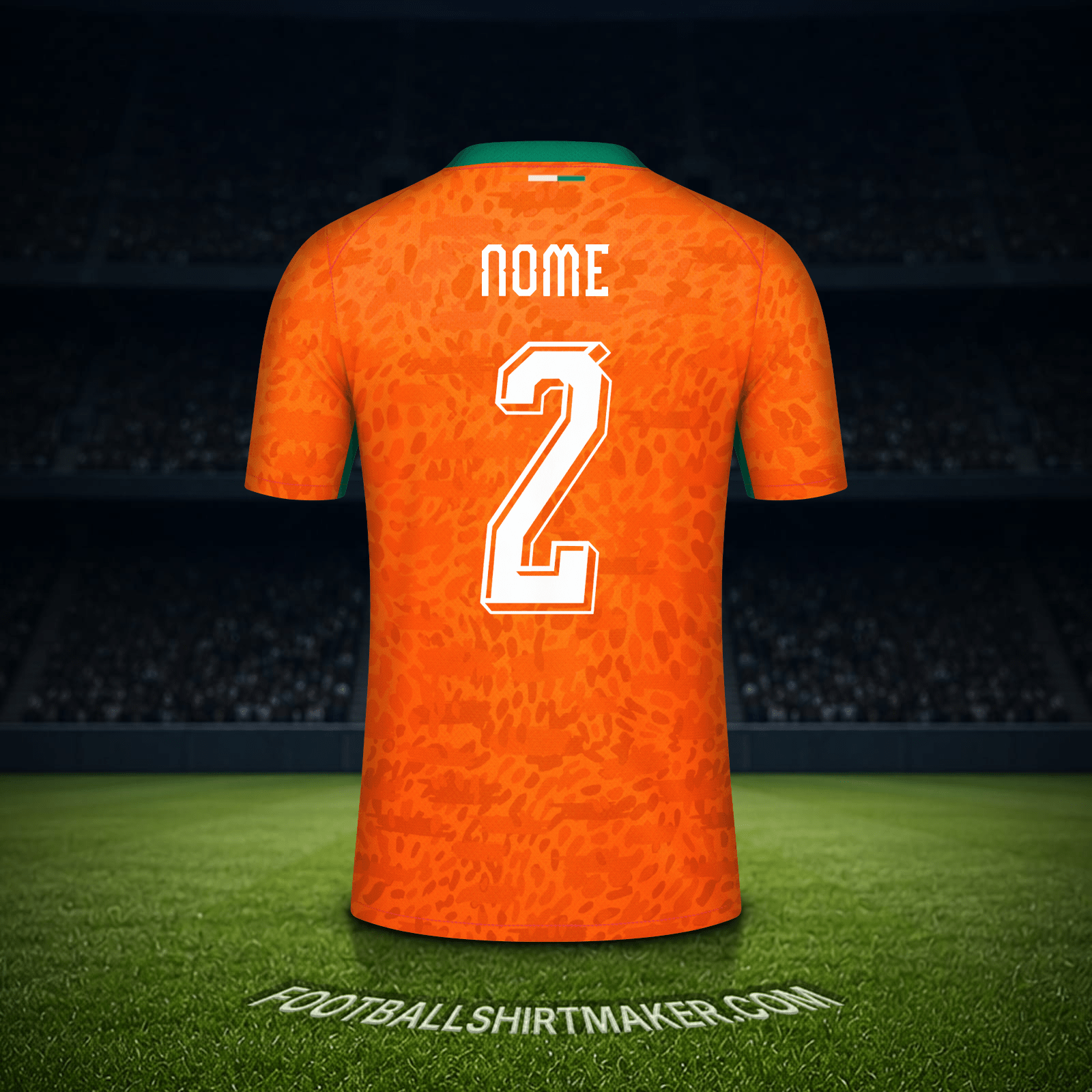 Camisola Costa do Marfim Copa do Mundo 2026 -  nome - 2
