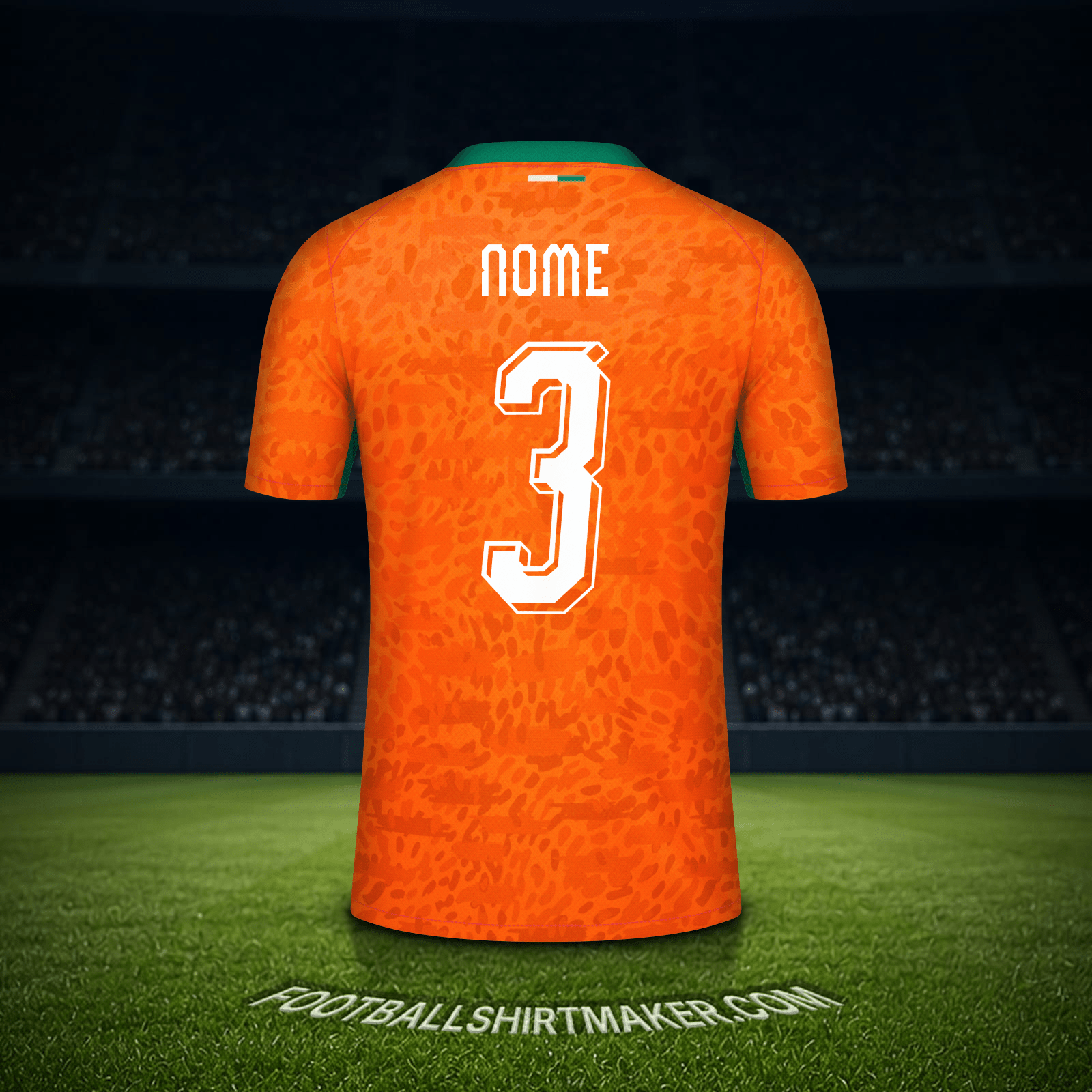Camisa Costa do Marfim Copa do Mundo 2026 -  nome - 3