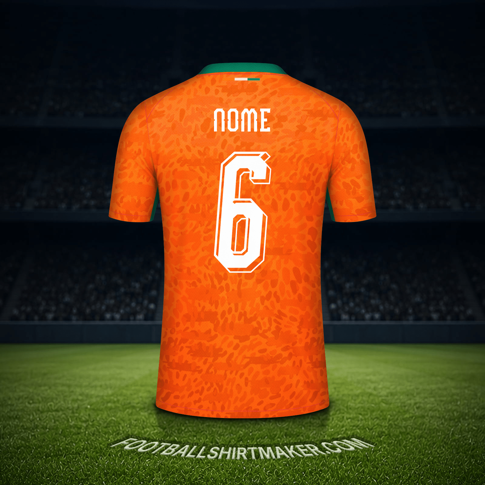 Camisola Costa do Marfim Copa do Mundo 2026 -  nome - 6