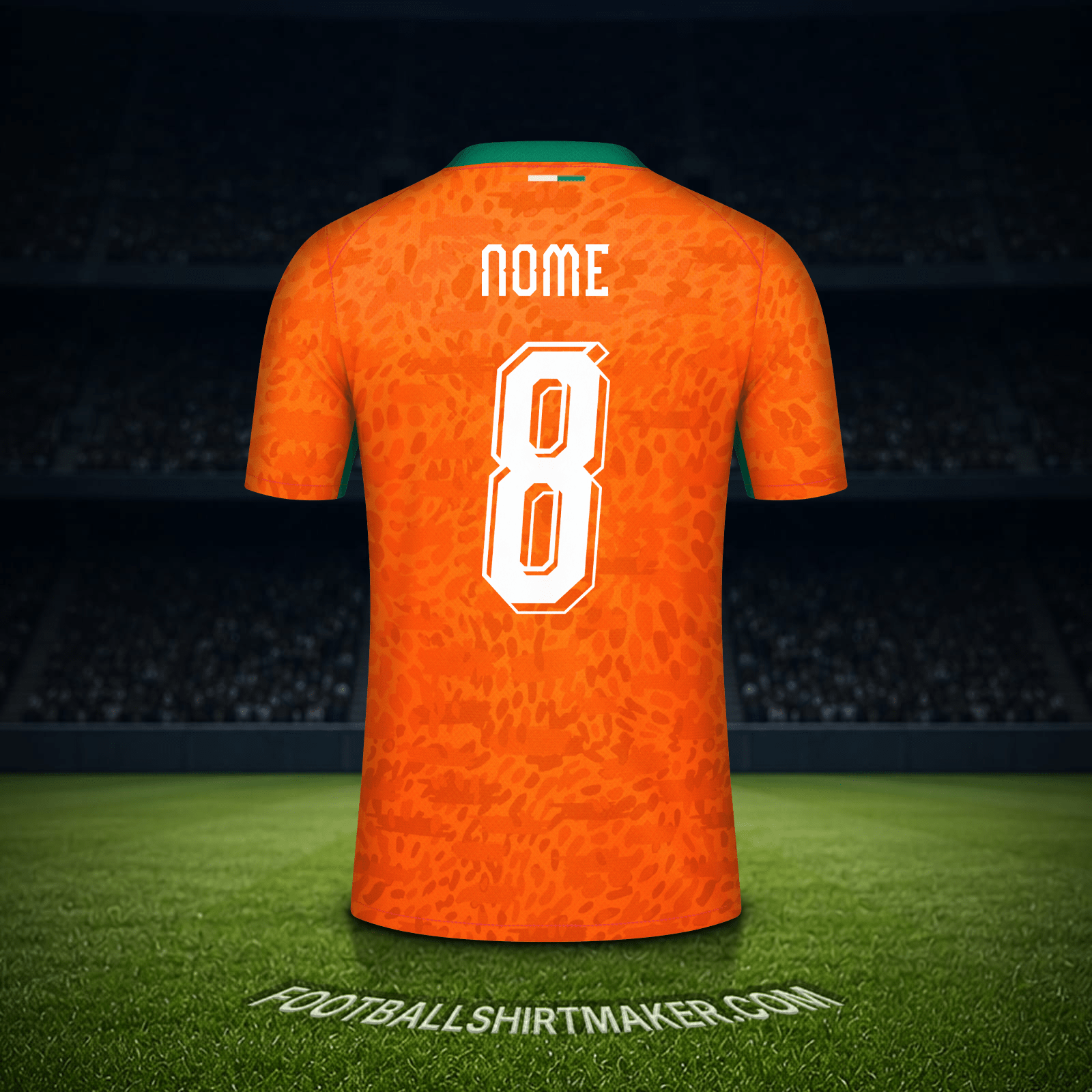 Camisa Costa do Marfim Copa do Mundo 2026 -  nome - 8