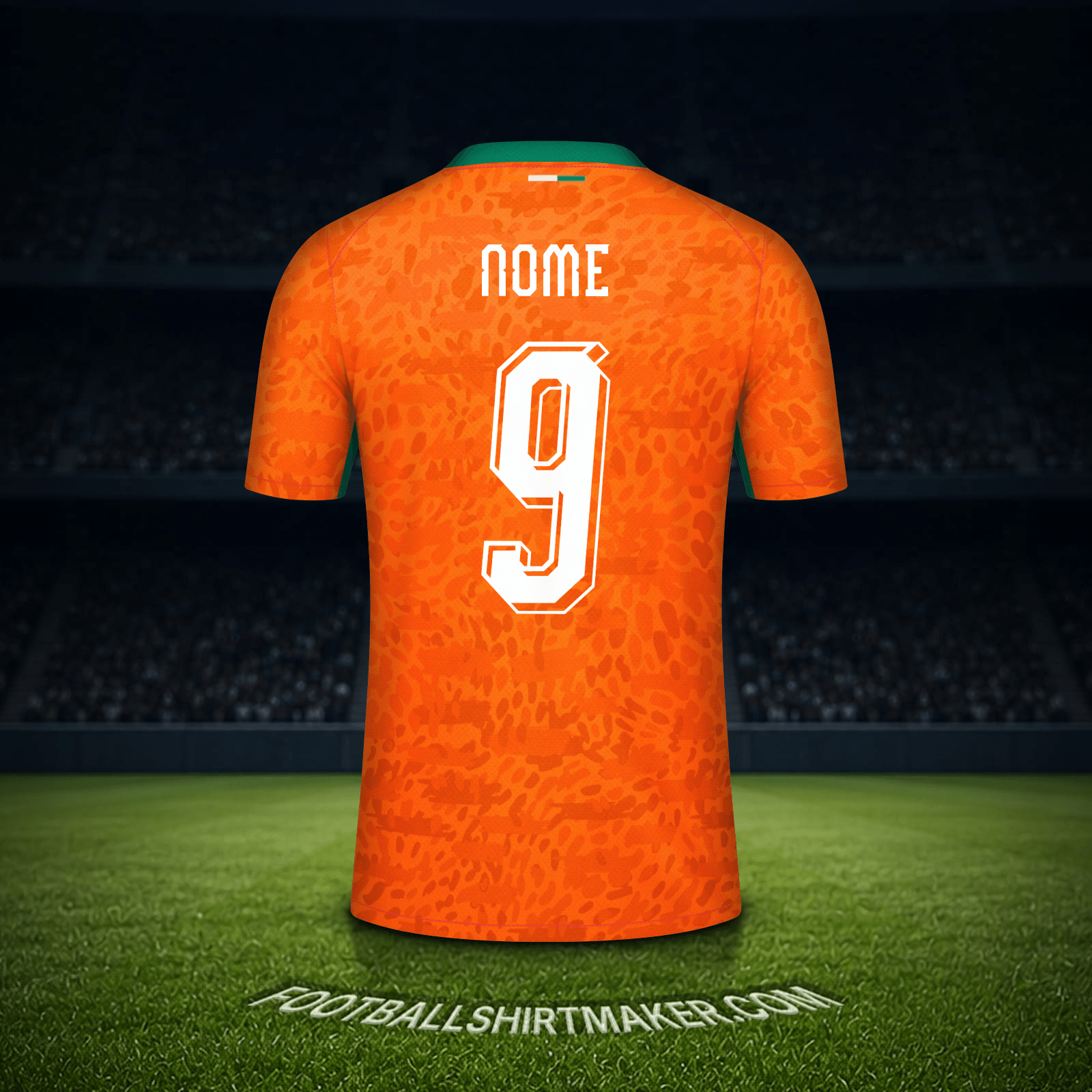 Camisa Costa do Marfim Copa do Mundo 2026 -  nome - 9