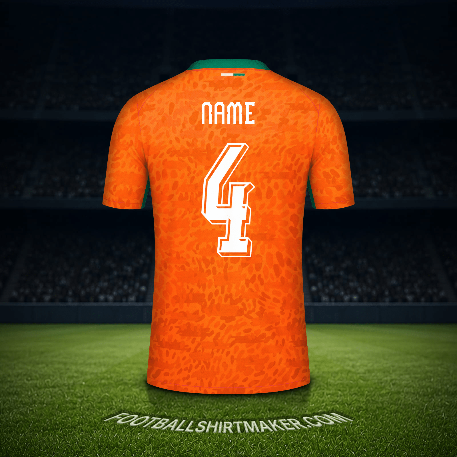 Trikot Elfenbeinküste Weltmeisterschaft 2026 -  name - 4