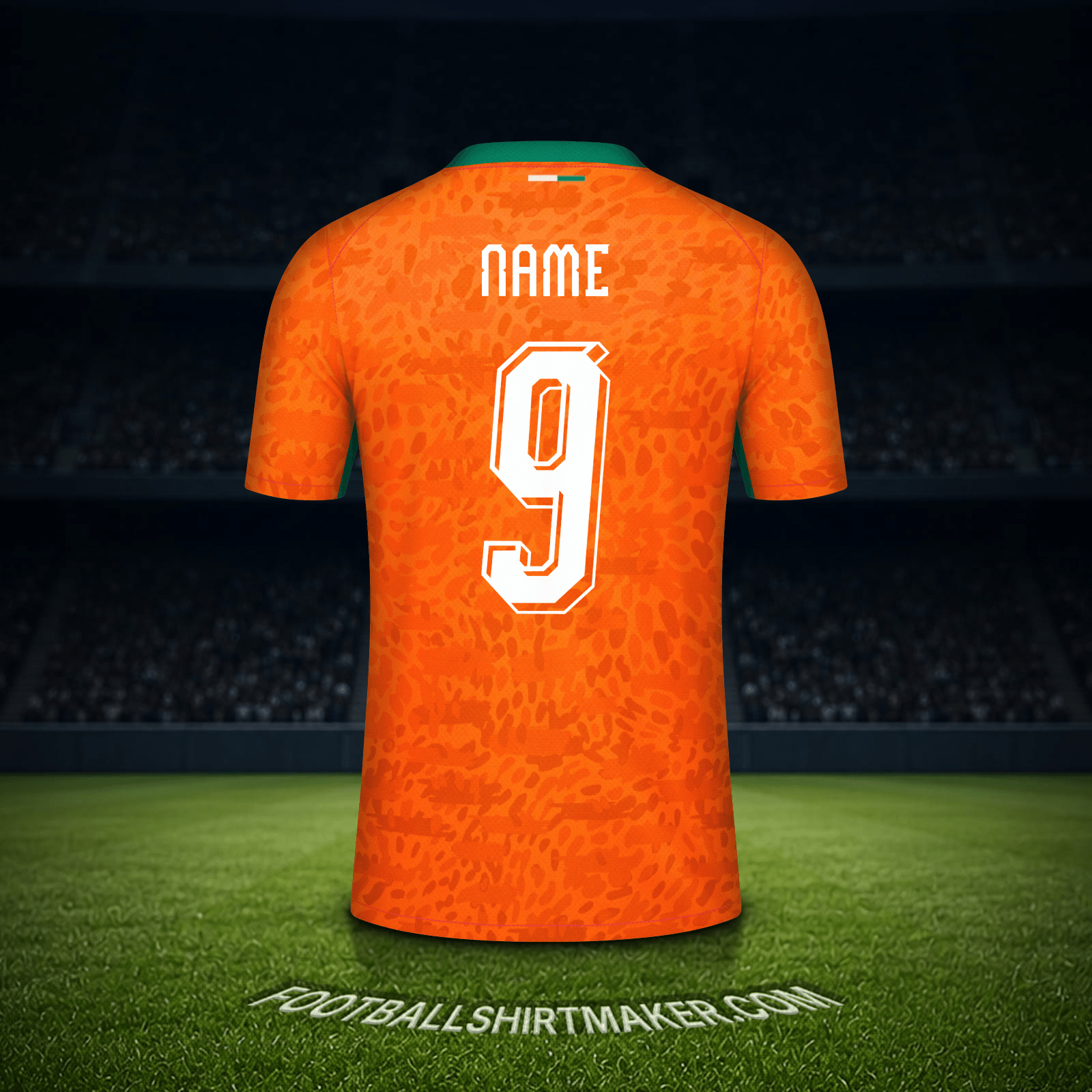 Trikot Elfenbeinküste Weltmeisterschaft 2026 -  name - 9