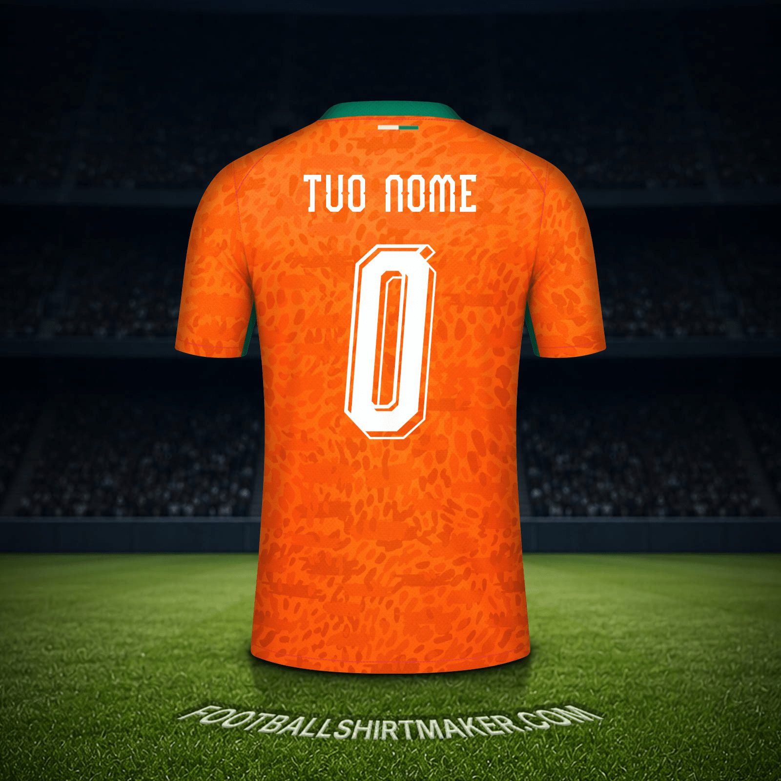 Maglia Costa d'Avorio Mondiali 2026 -  tuo nome - 0