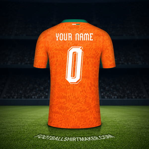 Shirt Ivory Coast World Cup 2026 -  your name - 0