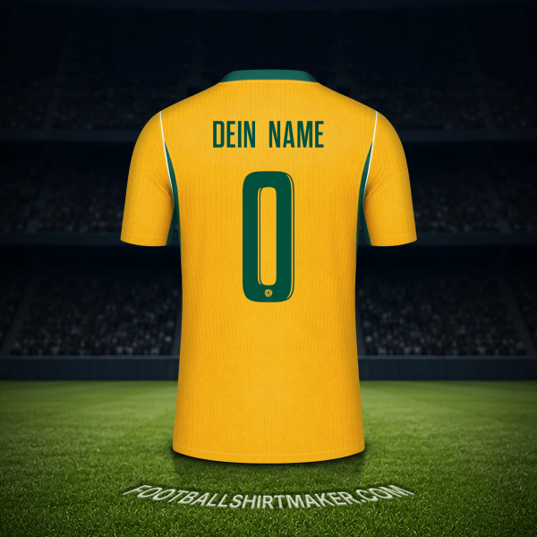 Trikot Australien Weltmeisterschaft 2026 -  dein name - 0