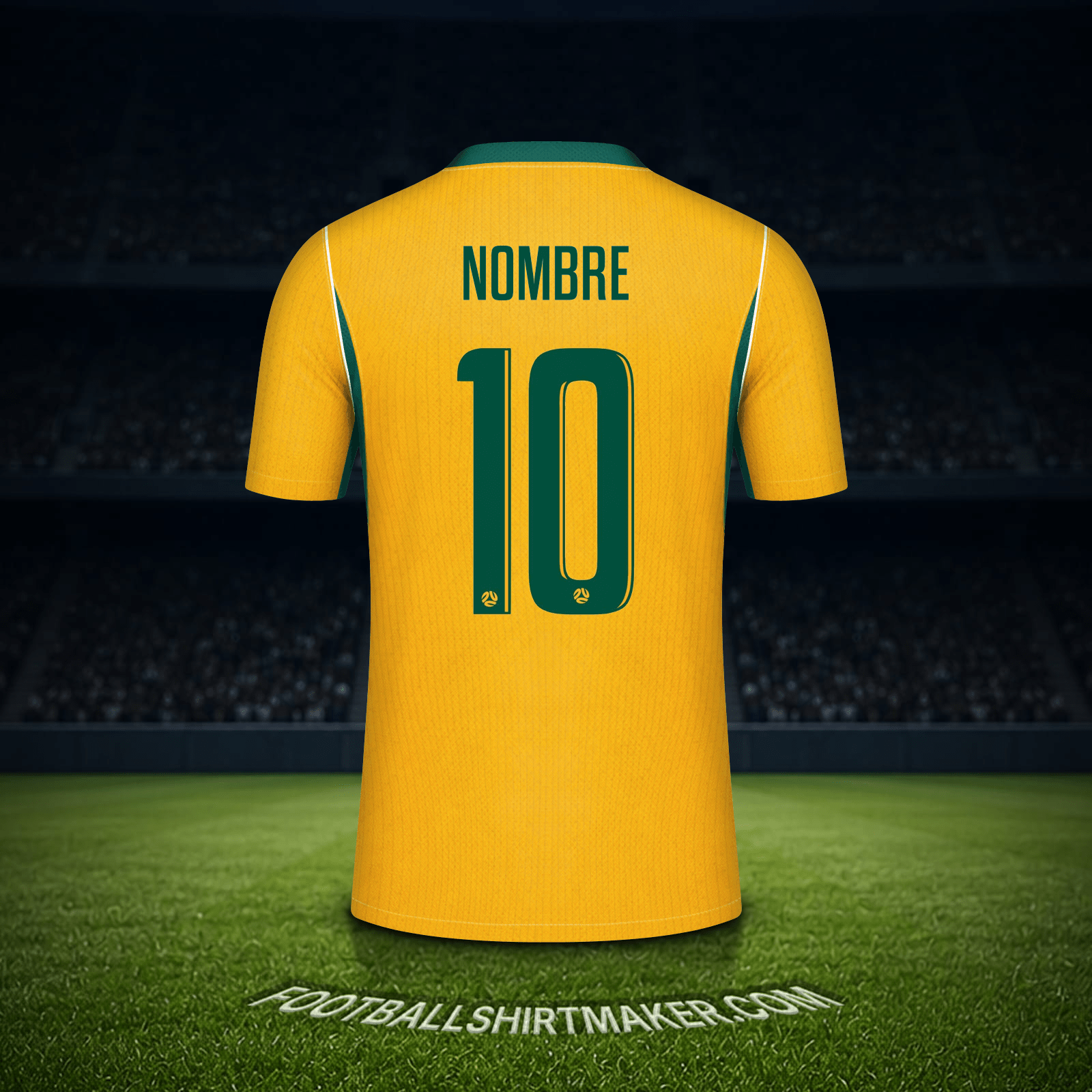 Jersey Australia Mundial 2026 -  nombre - 10
