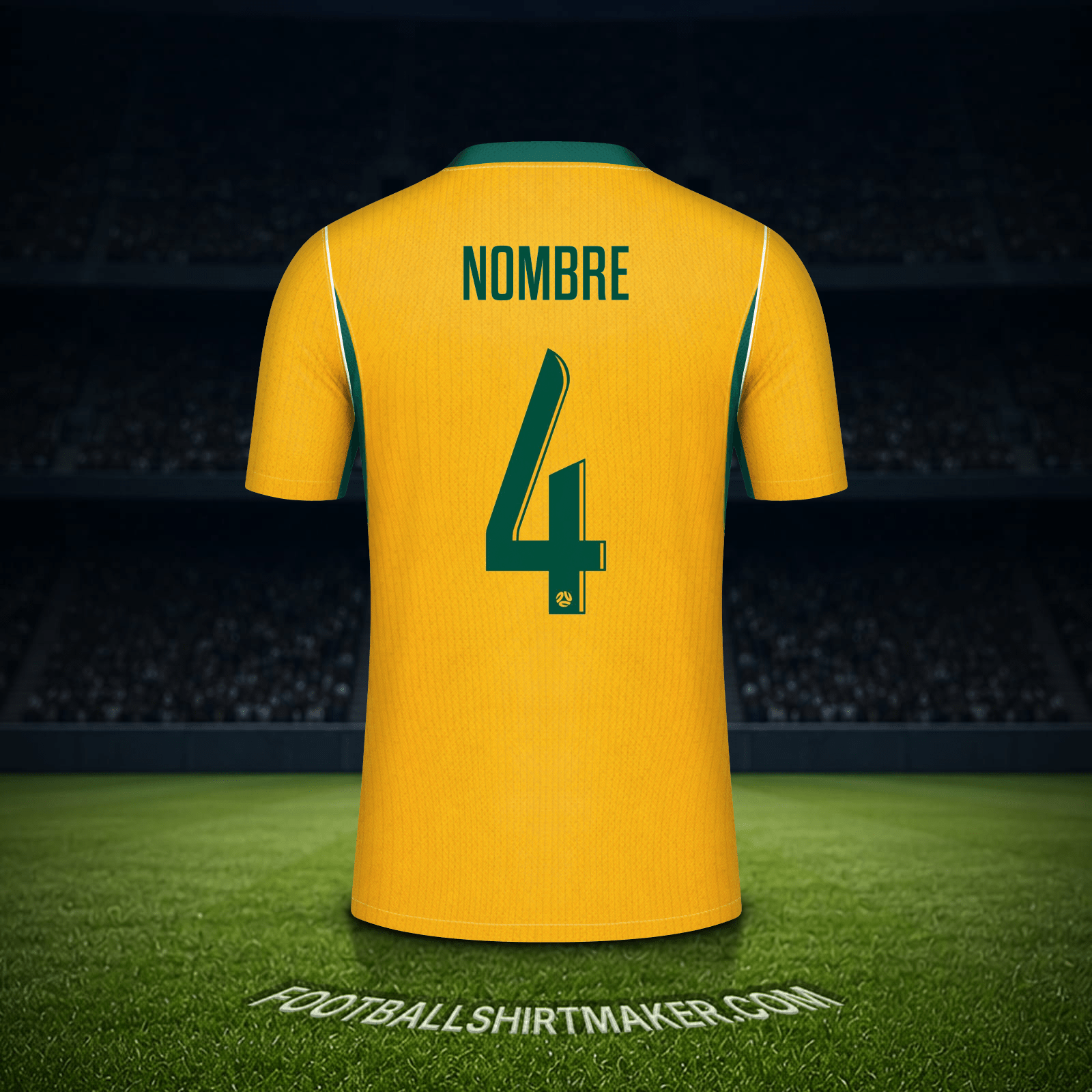 Camiseta Australia Mundial 2026 -  nombre - 4