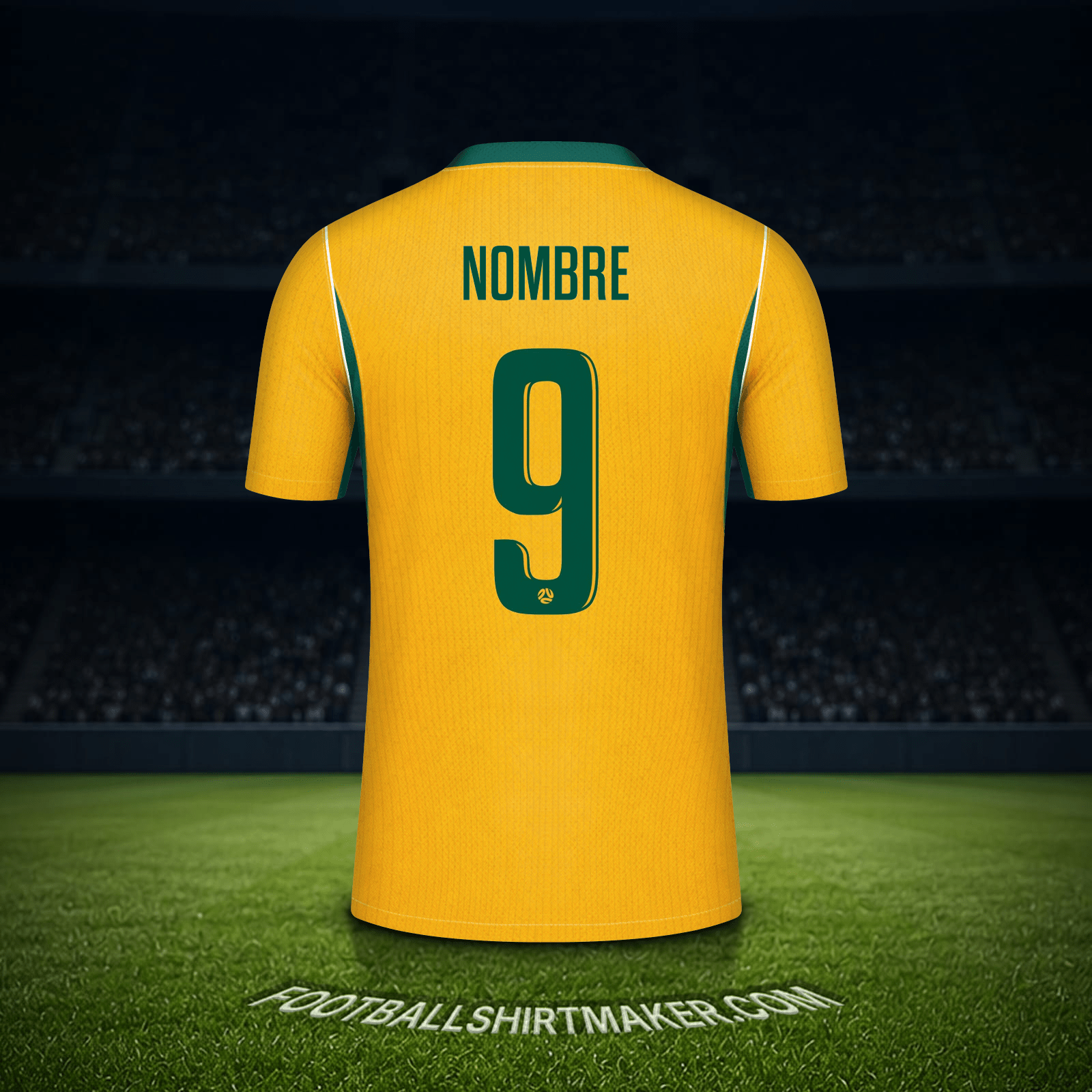 Camiseta Australia Mundial 2026 -  nombre - 9