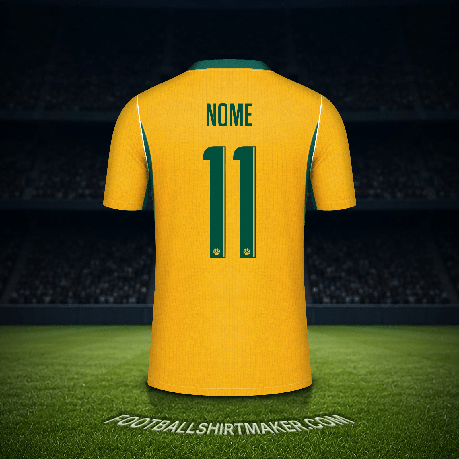 Camisola Austrália Copa do Mundo 2026 -  nome - 11