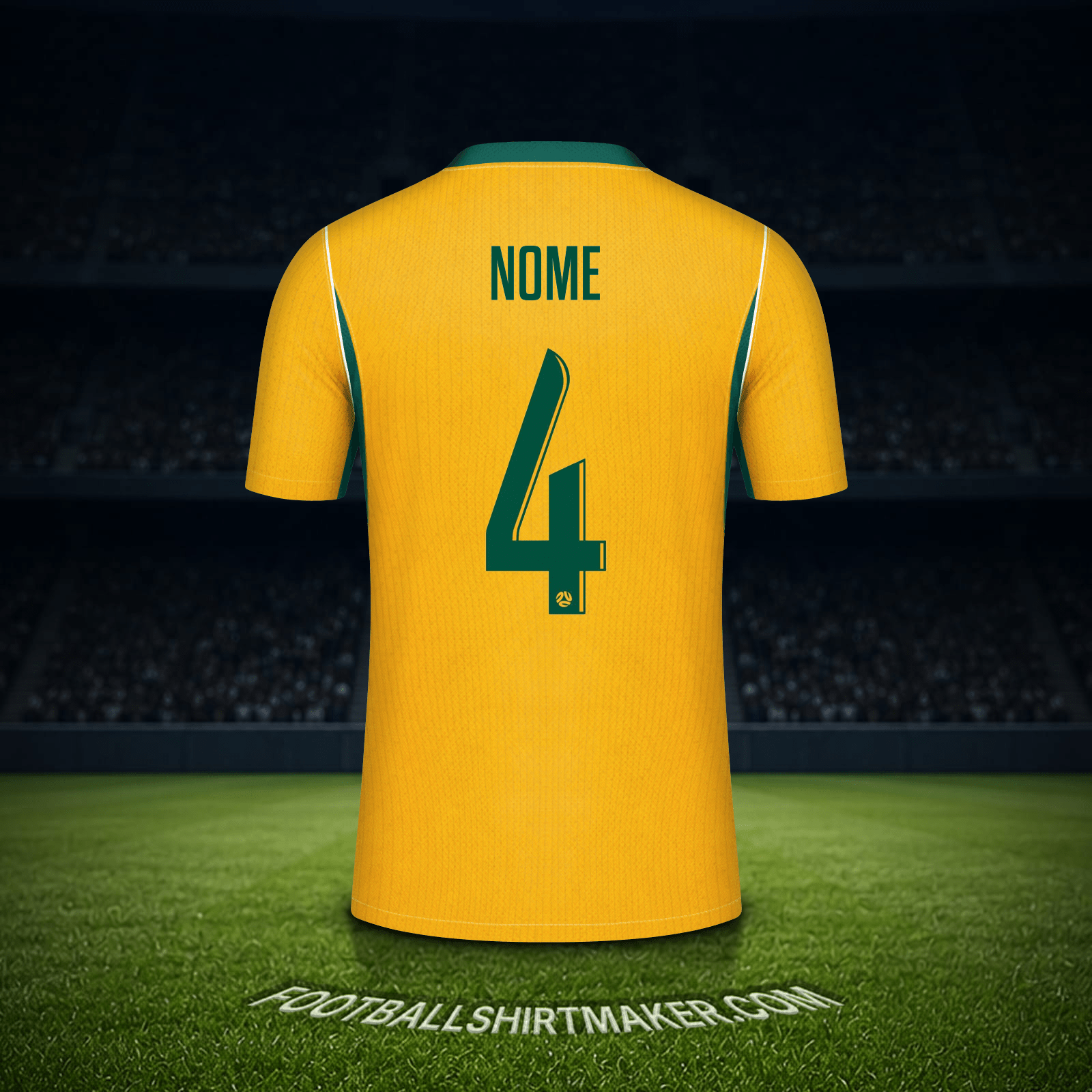 Maglia Australia Mondiali 2026 -  nome - 4