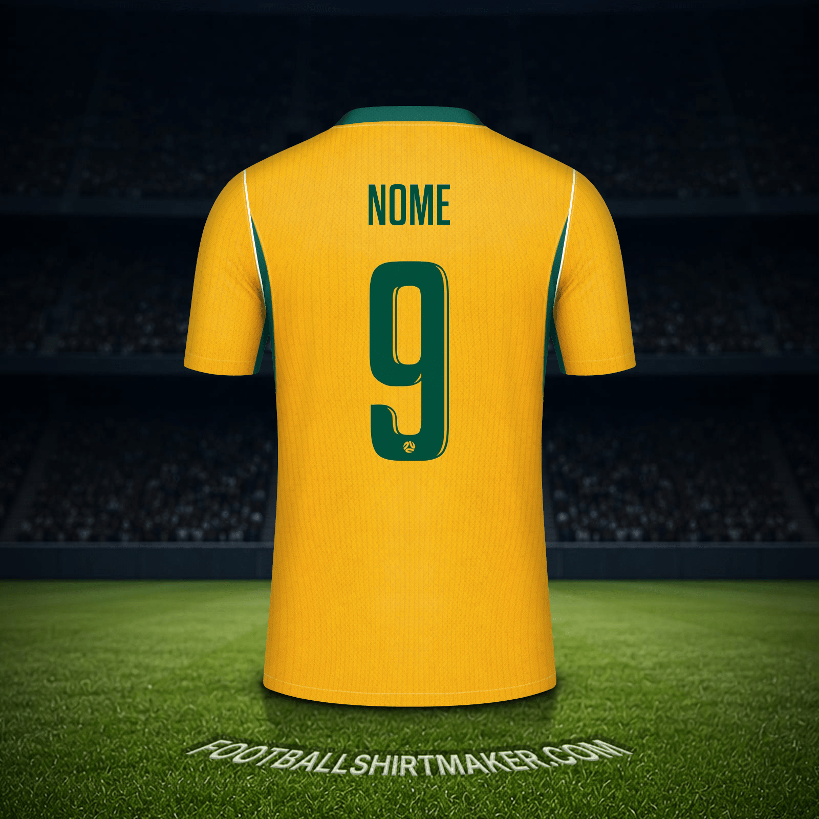 Maglia Australia Mondiali 2026 -  nome - 9
