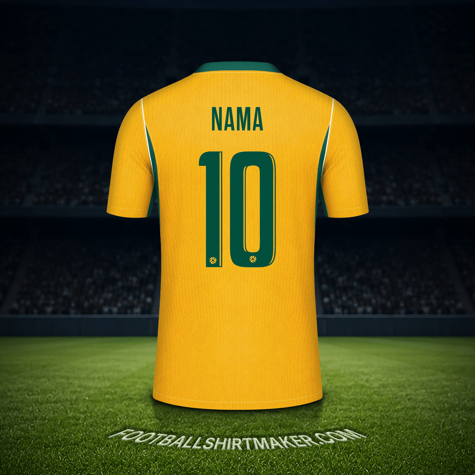 Jersey Australia Piala Dunia 2026 -  nama - 10