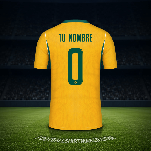Camiseta Australia Mundial 2026 -  tu nombre - 0