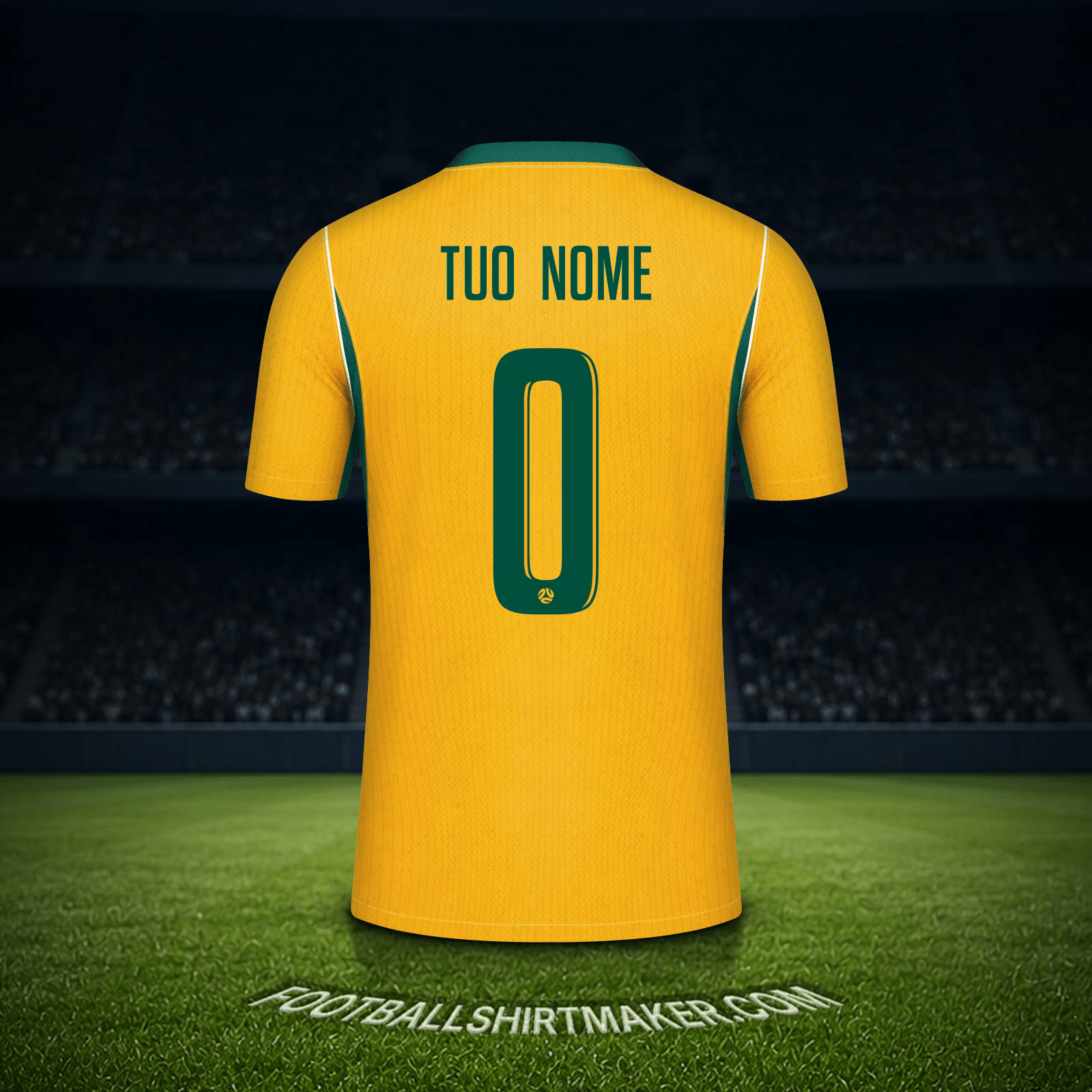 Maglia Australia Mondiali 2026 -  tuo nome - 0