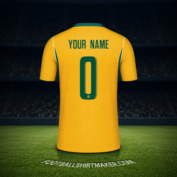 Jersey Australia World Cup 2026 -  your name - 0