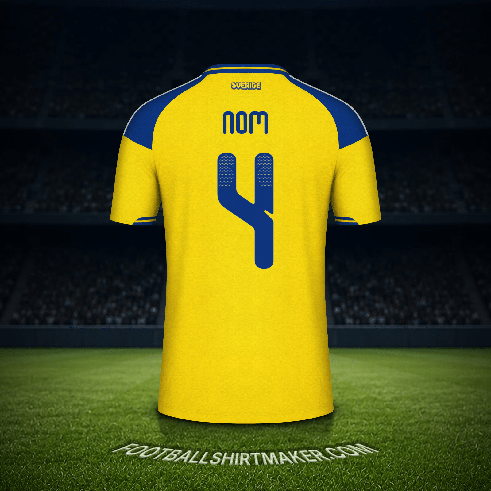 Maillot Suède Coupe du monde 2026 -  nom - 4