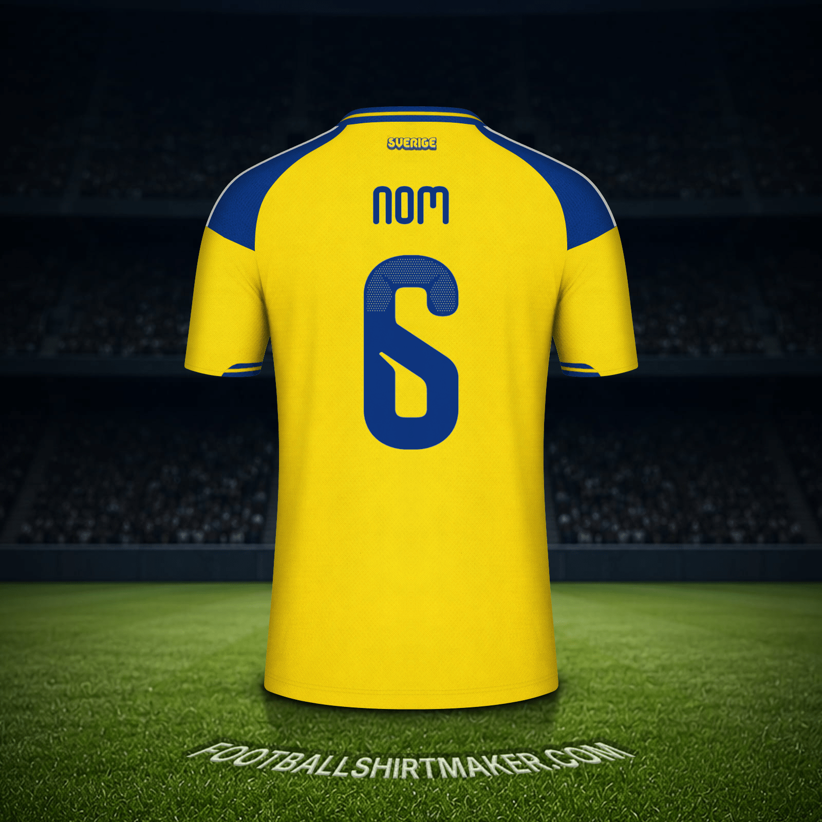 Maillot Suède Coupe du monde 2026 -  nom - 6