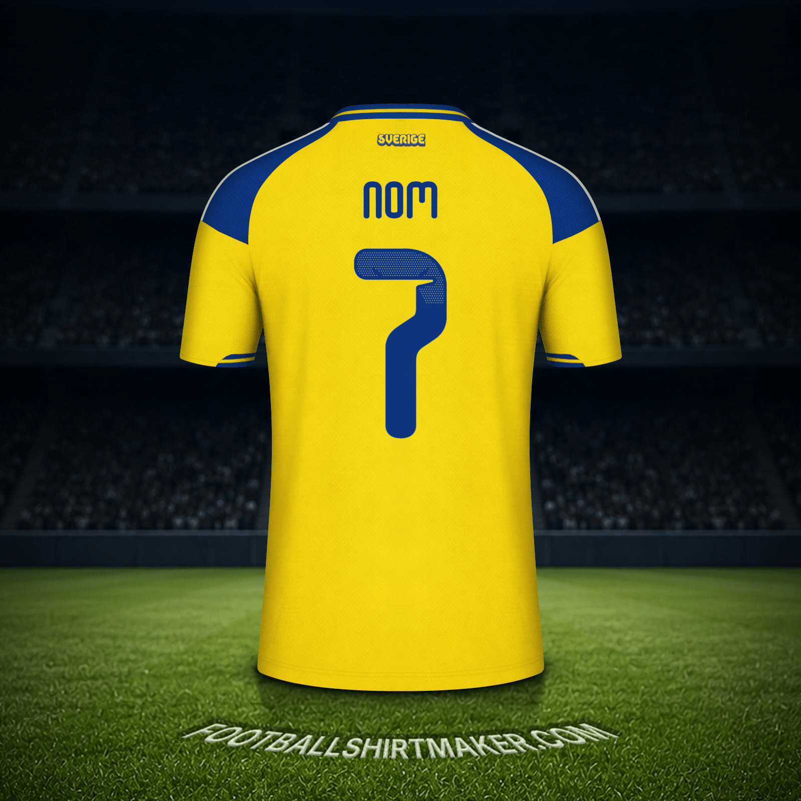 Maillot Suède Coupe du monde 2026 -  nom - 7