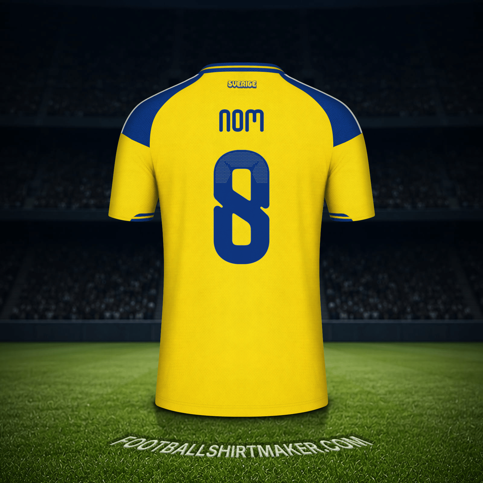 Maillot Suède Coupe du monde 2026 -  nom - 8