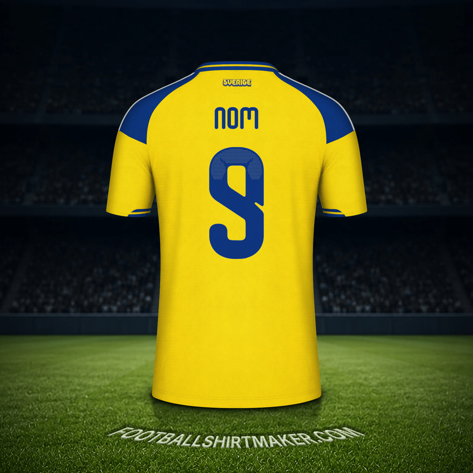 Maillot Suède Coupe du monde 2026 -  nom - 9
