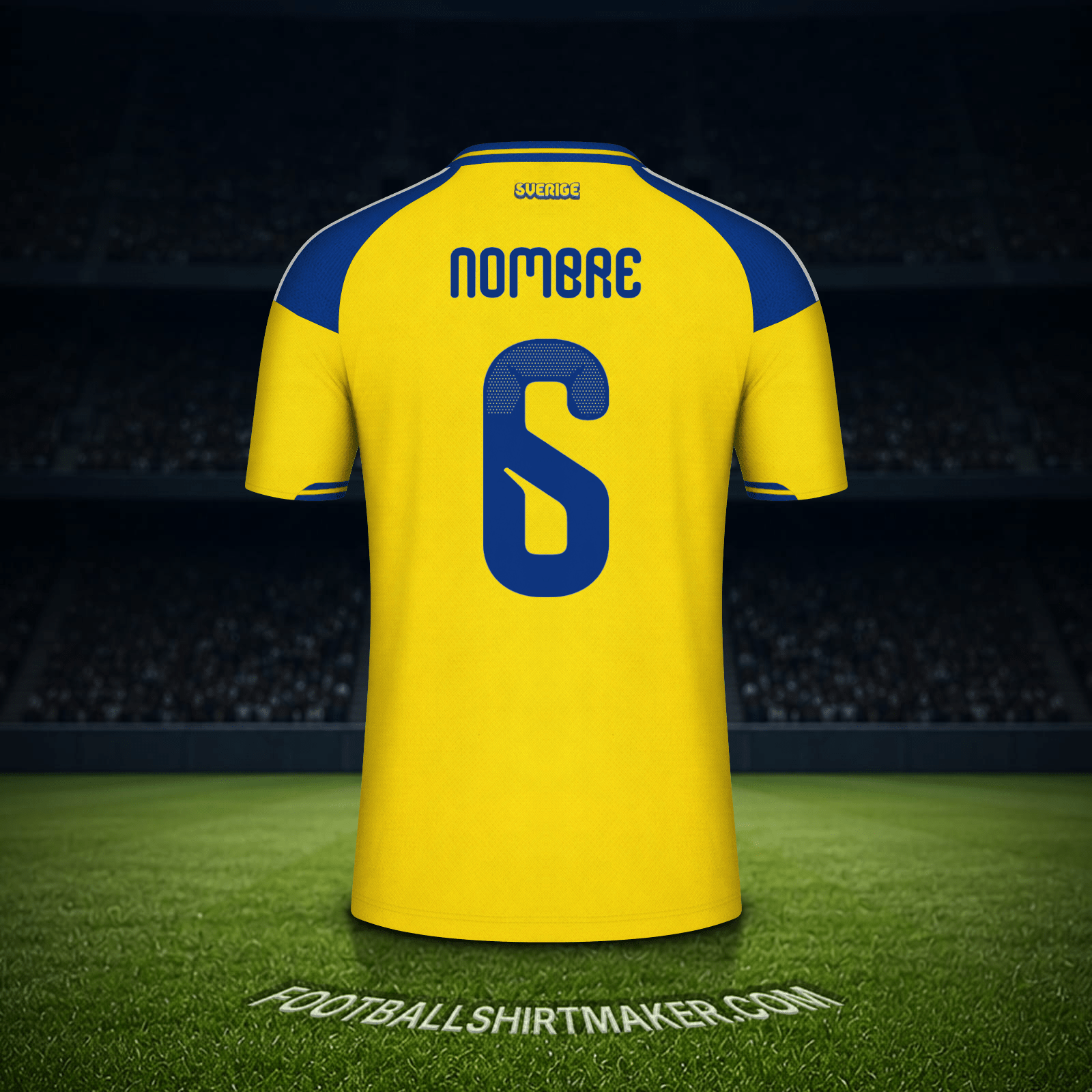 Jersey Suecia Mundial 2026 -  nombre - 6