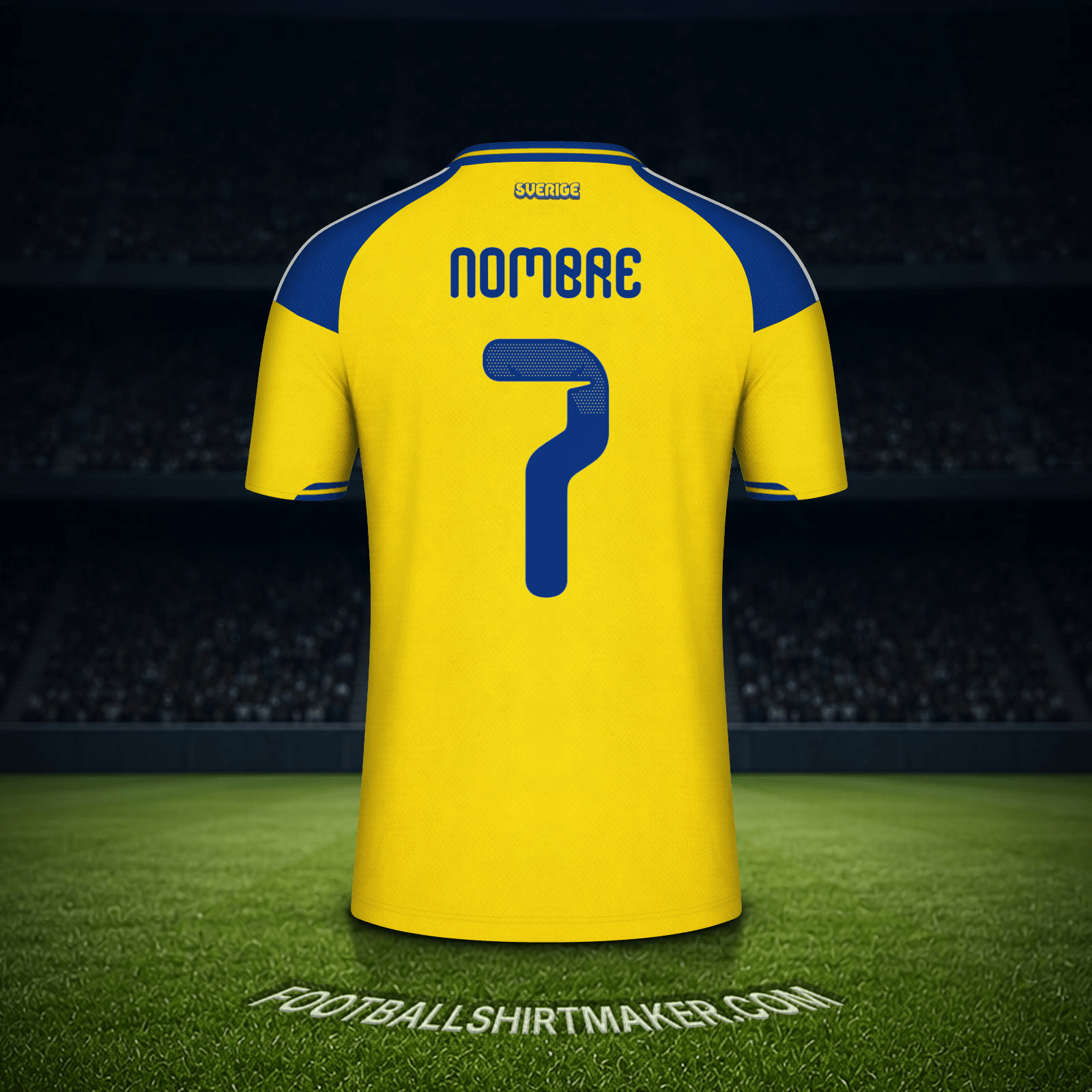 Jersey Suecia Mundial 2026 -  nombre - 7