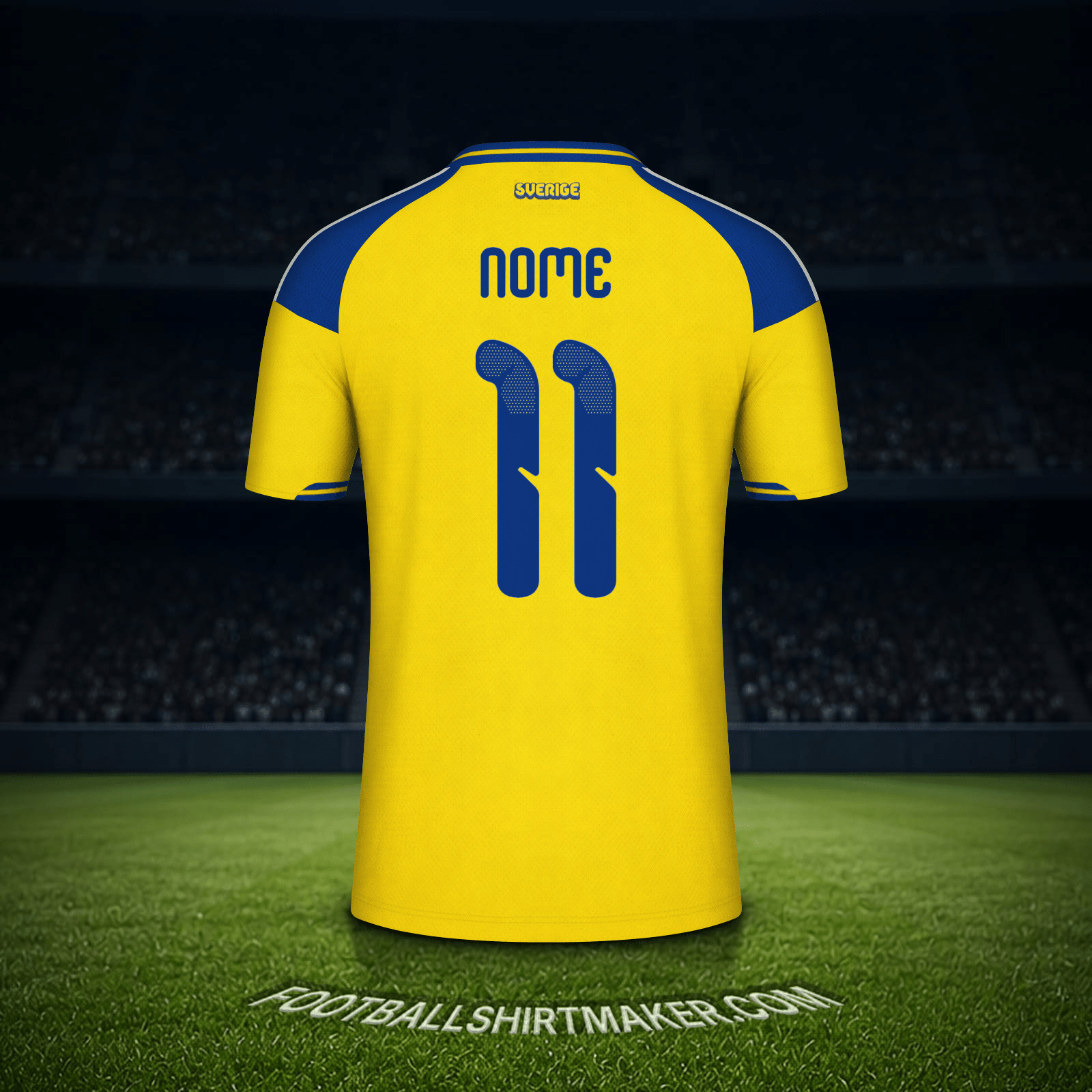 Maglia Svezia Mondiali 2026 -  nome - 11