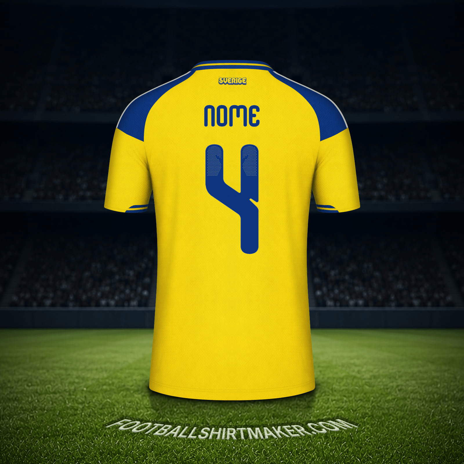 Maglia Svezia Mondiali 2026 -  nome - 4