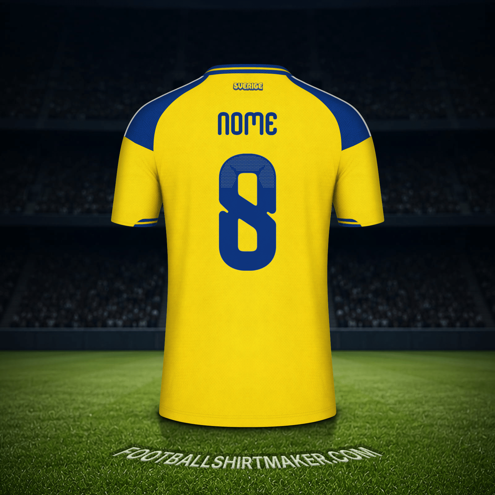 Maglia Svezia Mondiali 2026 -  nome - 8
