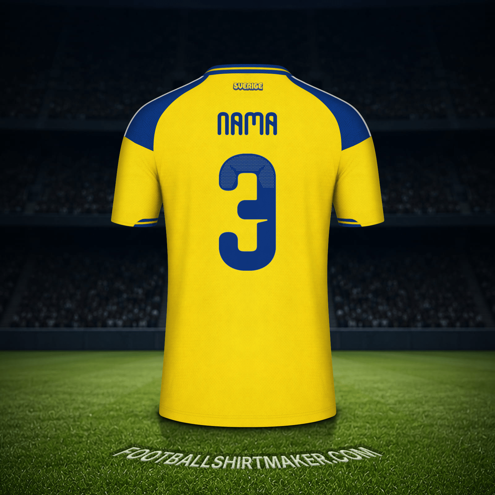 Jersey Swedia Piala Dunia 2026 -  nama - 3