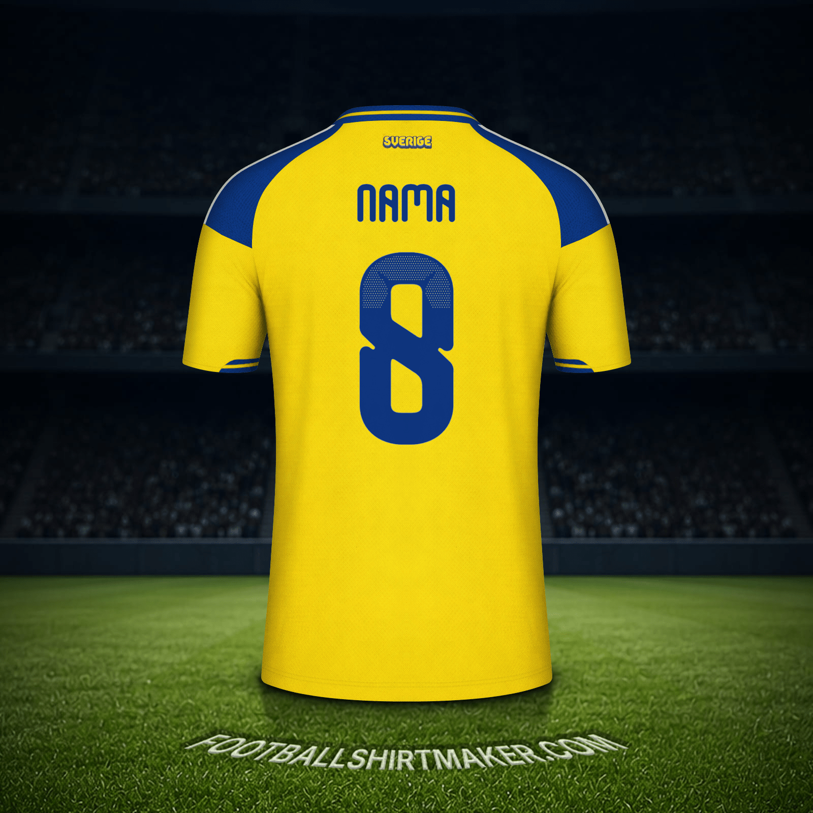 Jersey Swedia Piala Dunia 2026 -  nama - 8