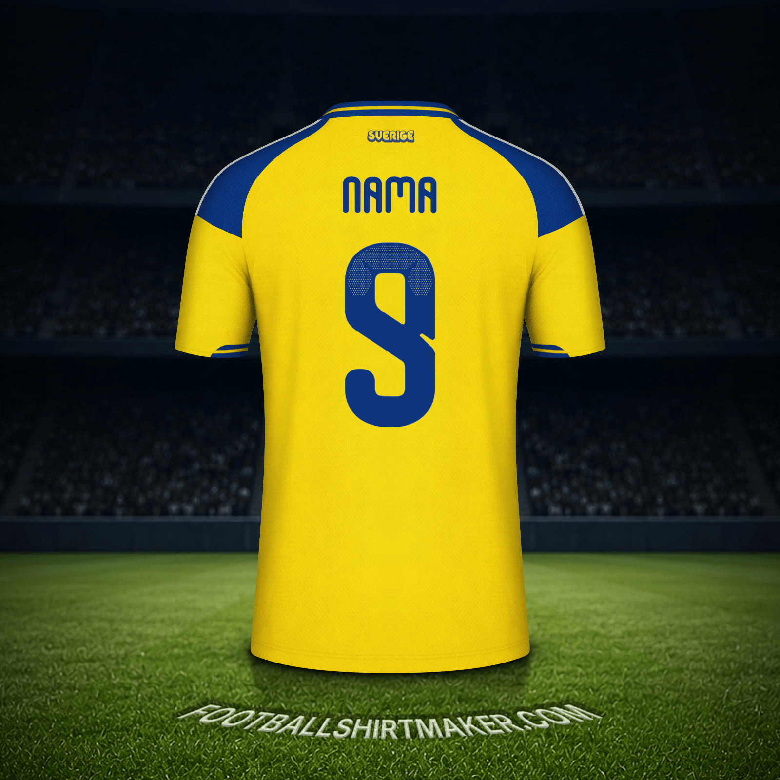 Jersey Swedia Piala Dunia 2026 -  nama - 9