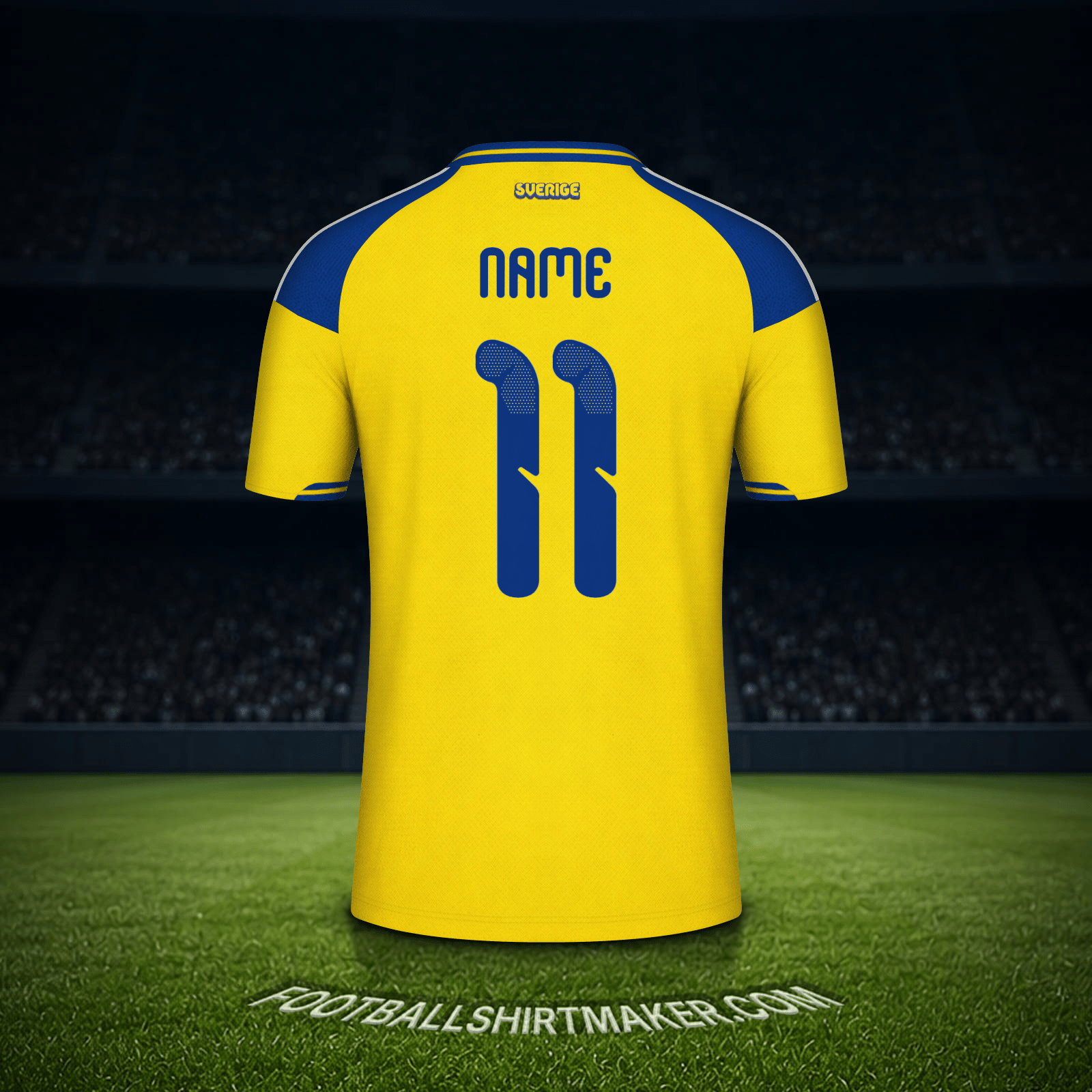 Jersey Sweden World Cup 2026 -  name - 11