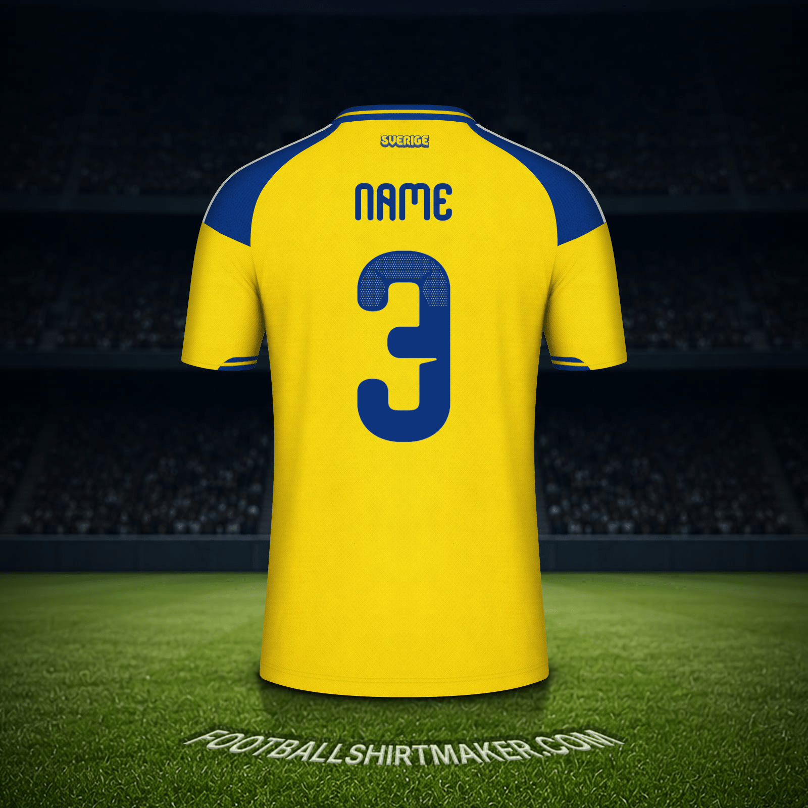 Jersey Sweden World Cup 2026 -  name - 3
