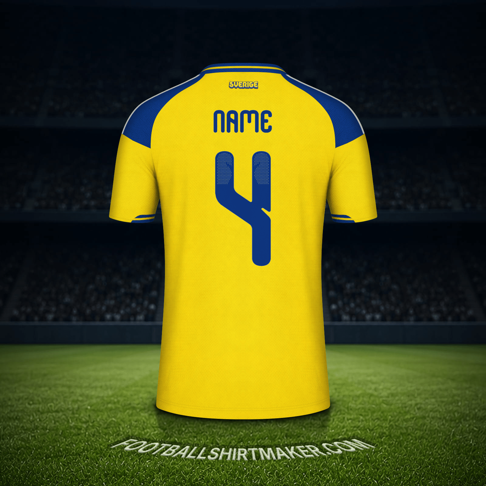 Jersey Sweden World Cup 2026 -  name - 4
