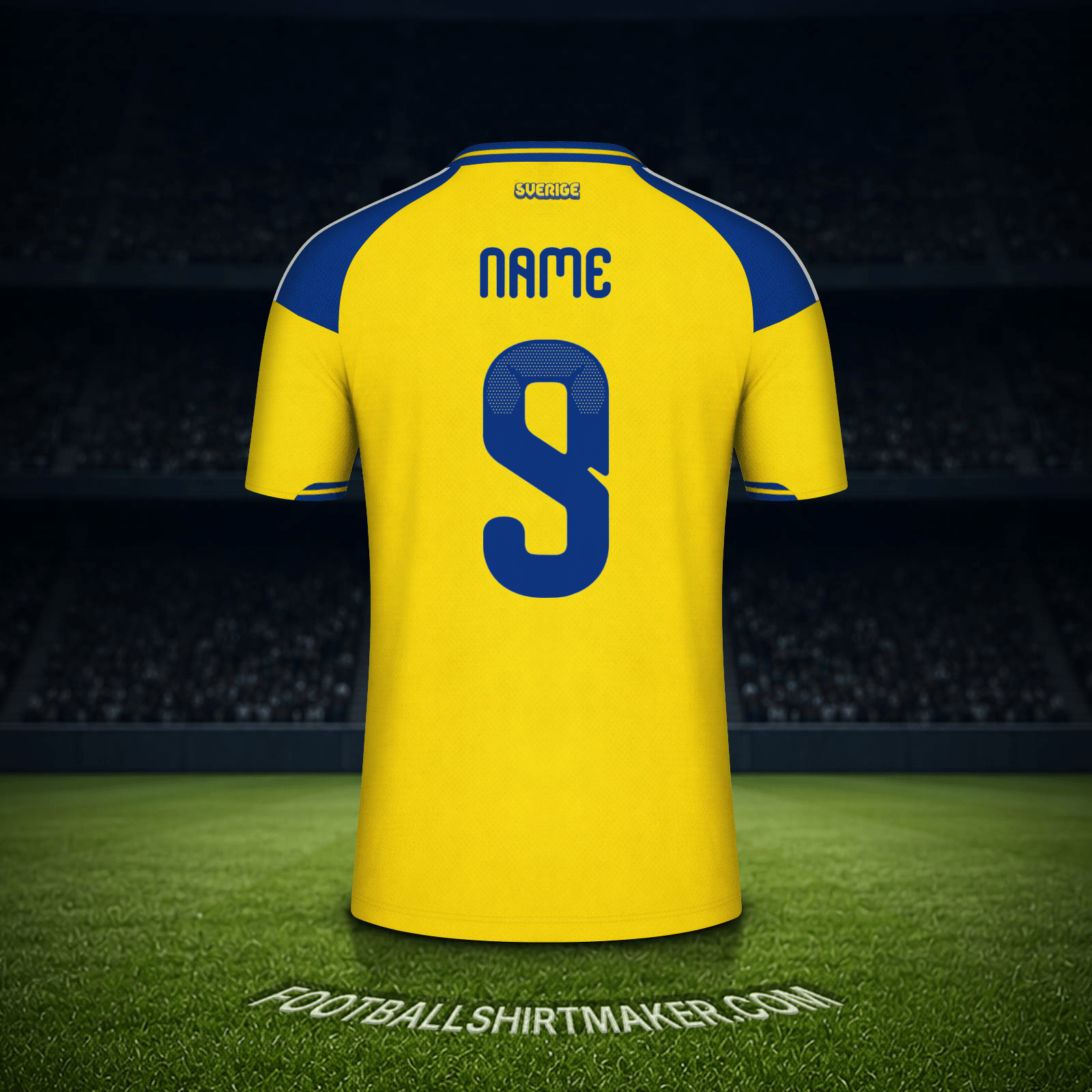 Trikot Schweden Weltmeisterschaft 2026 -  name - 9
