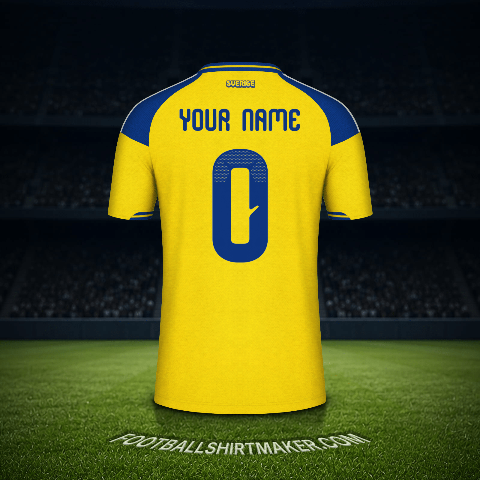 Shirt Sweden World Cup 2026 -  your name - 0