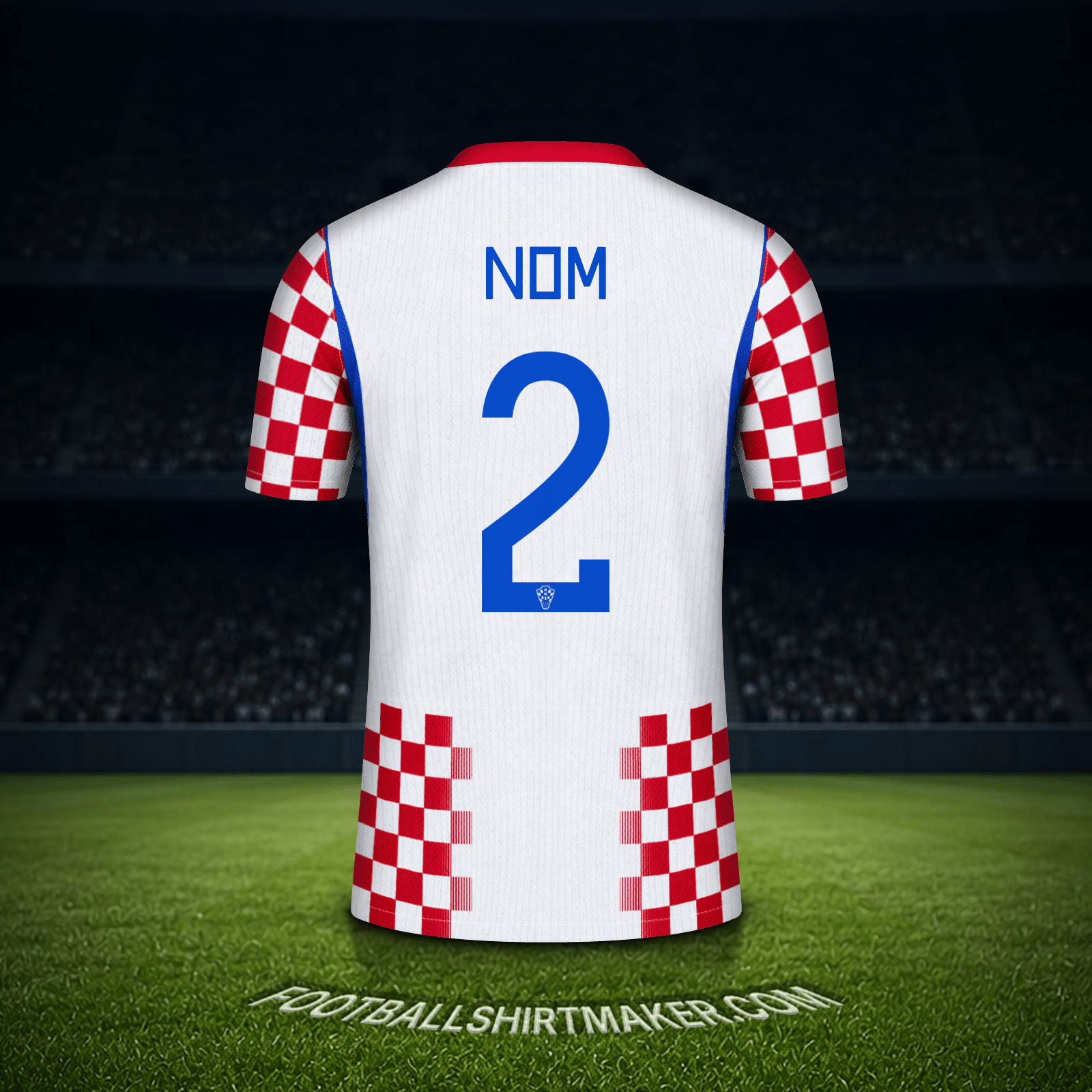 Maillot Croatie Coupe du monde 2026 -  nom - 2