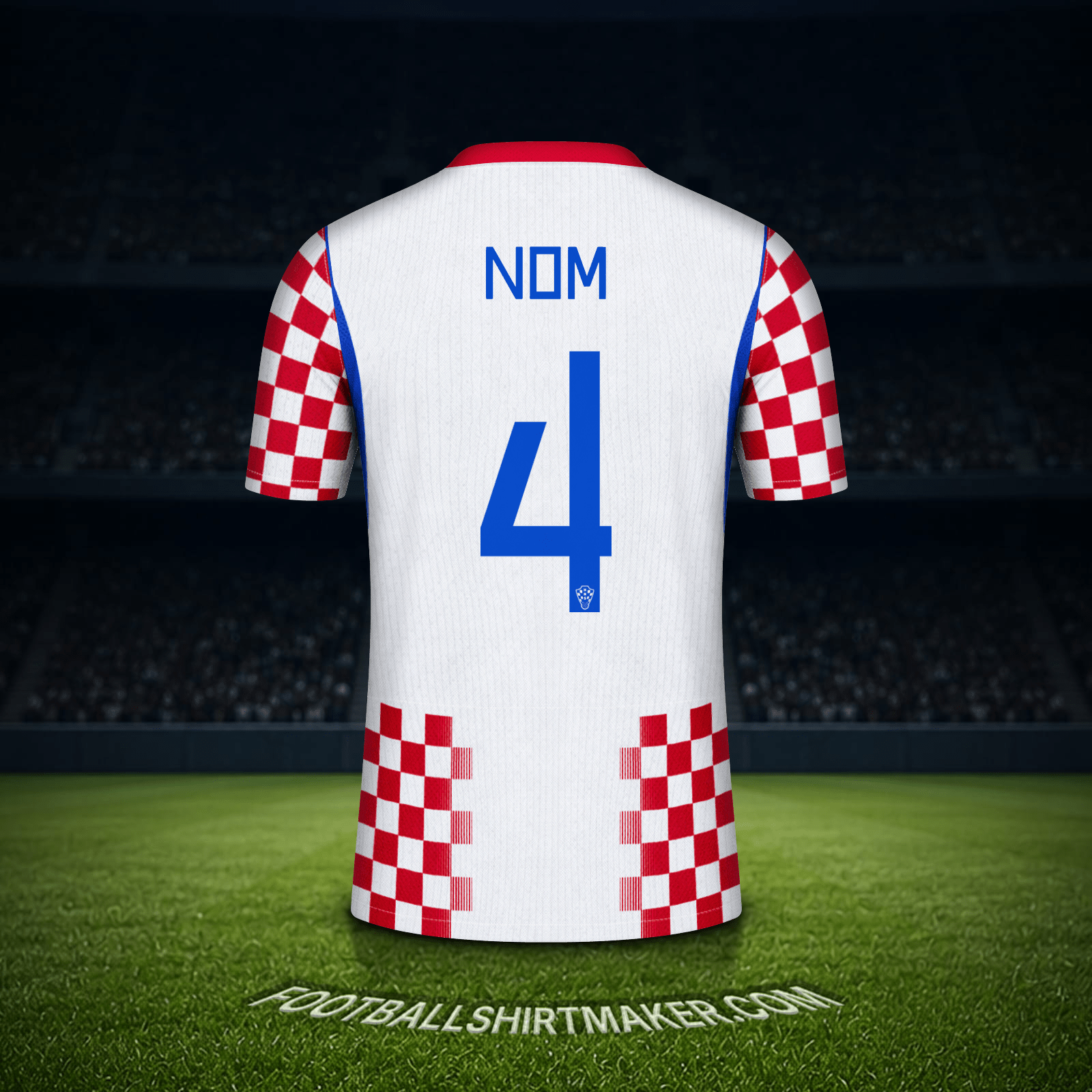 Maillot Croatie Coupe du monde 2026 -  nom - 4