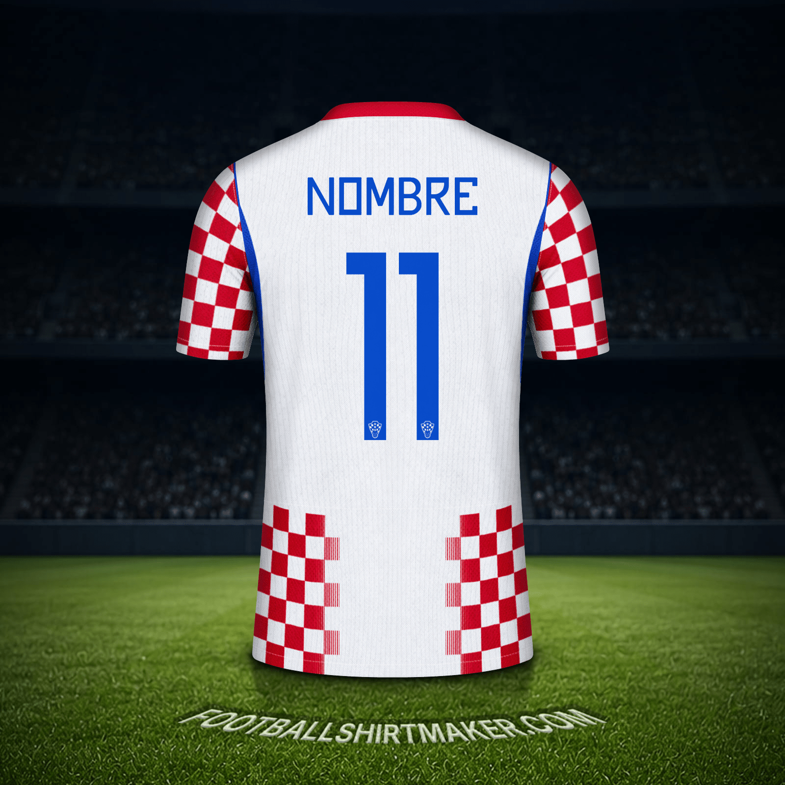 Jersey Croacia Mundial 2026 -  nombre - 11