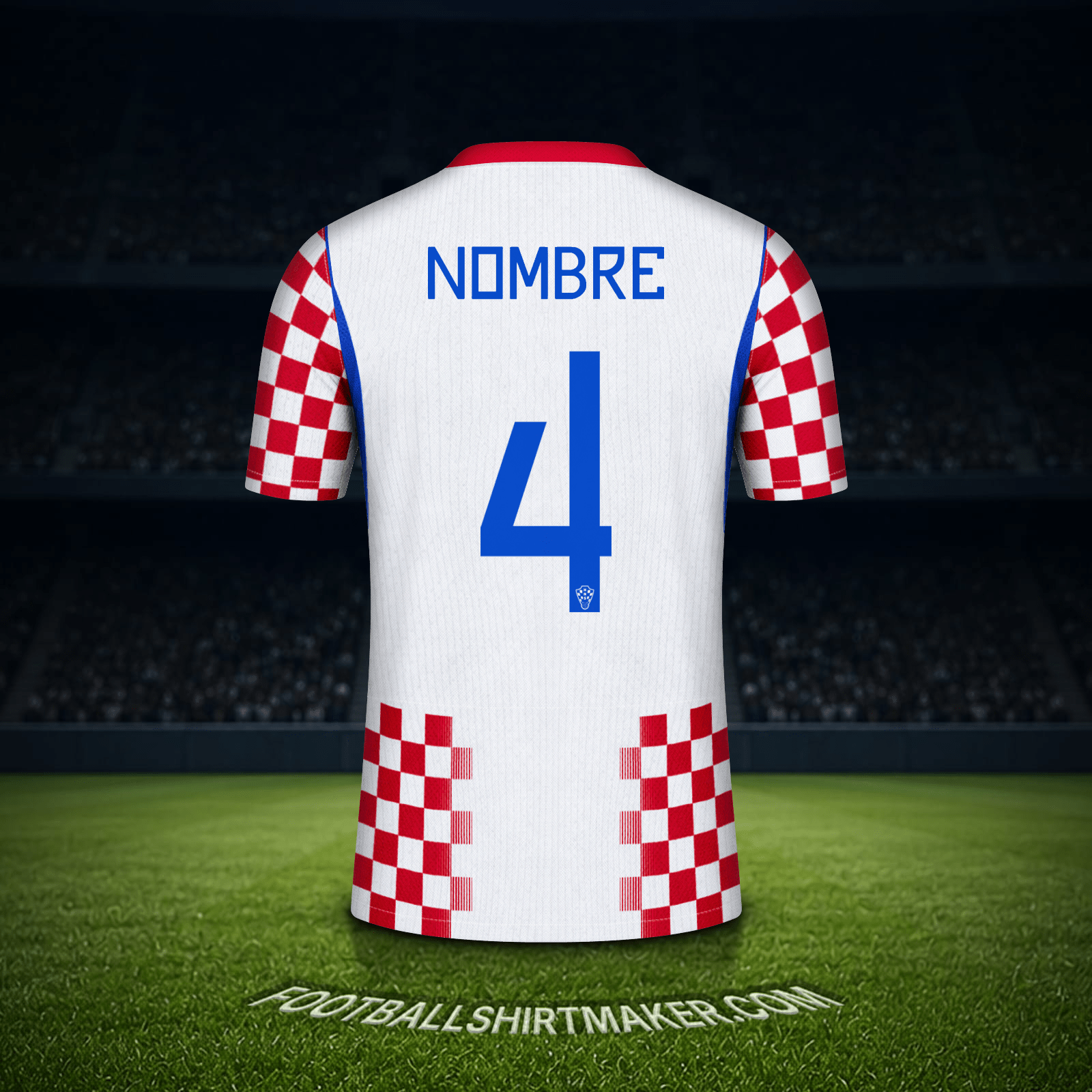 Camiseta Croacia Mundial 2026 -  nombre - 4