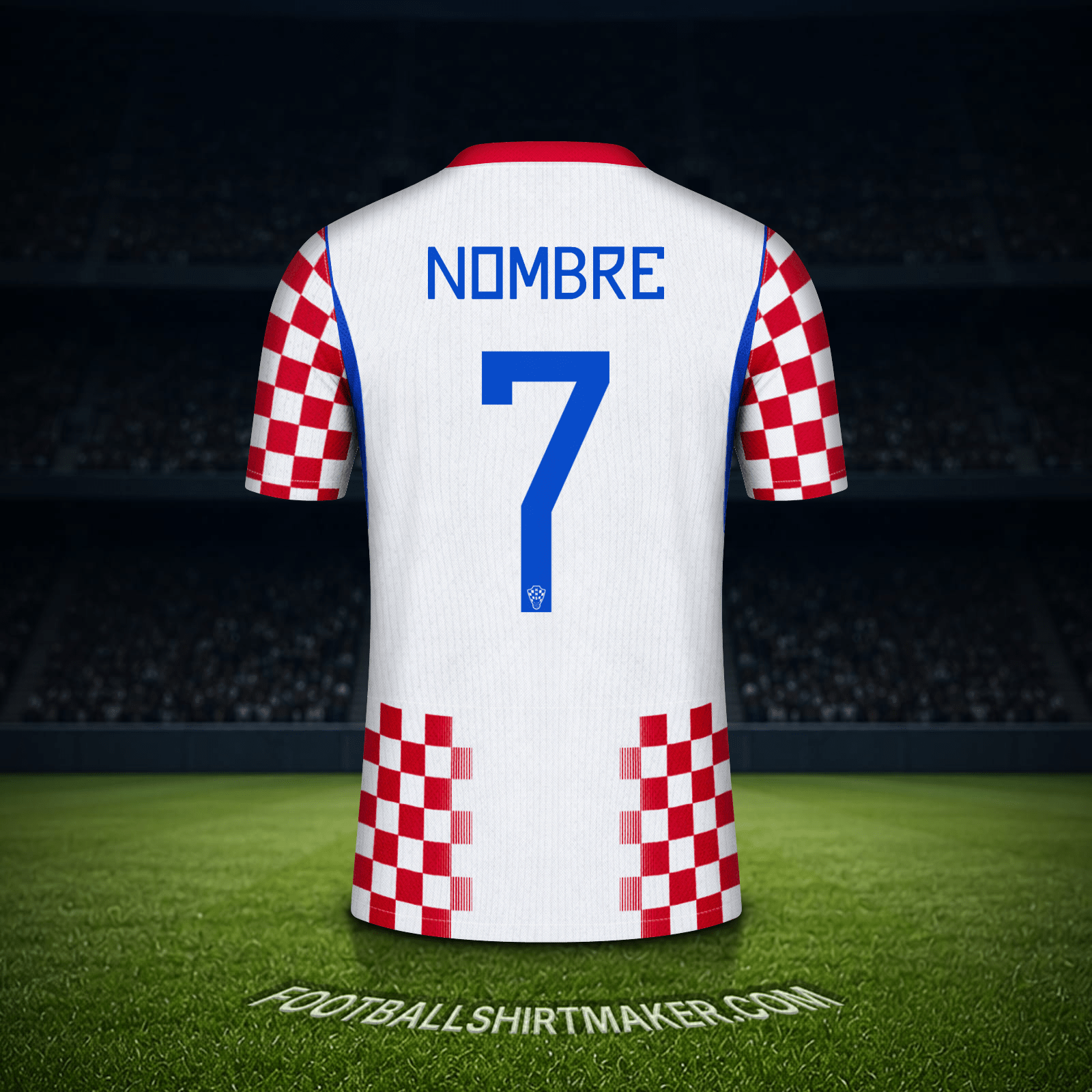 Camiseta Croacia Mundial 2026 -  nombre - 7