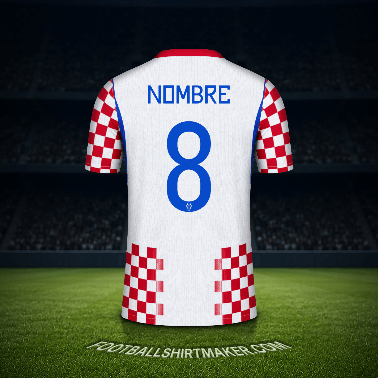 Camiseta Croacia Mundial 2026 -  nombre - 8
