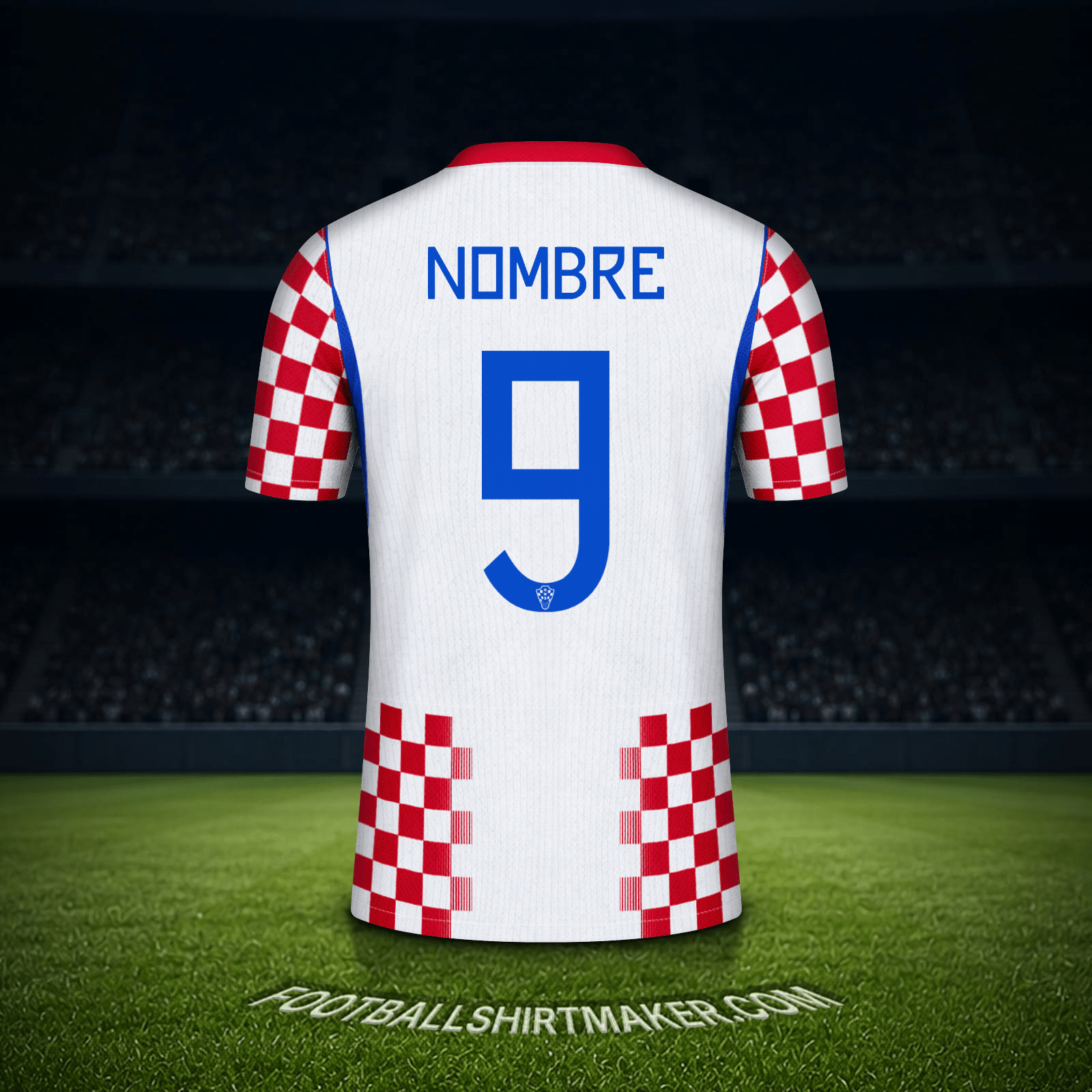 Camiseta Croacia Mundial 2026 -  nombre - 9