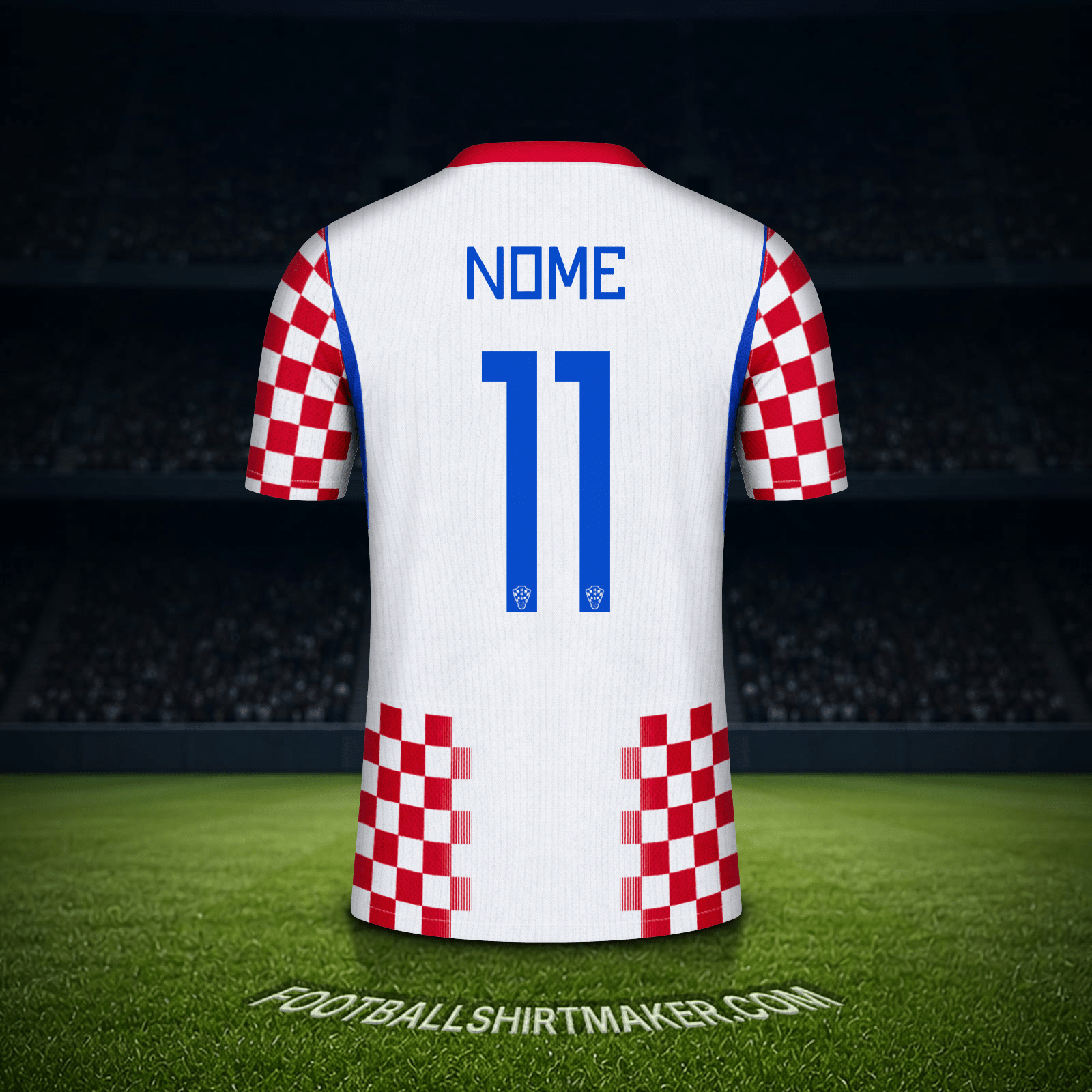Maglia Croazia Mondiali 2026 -  nome - 11